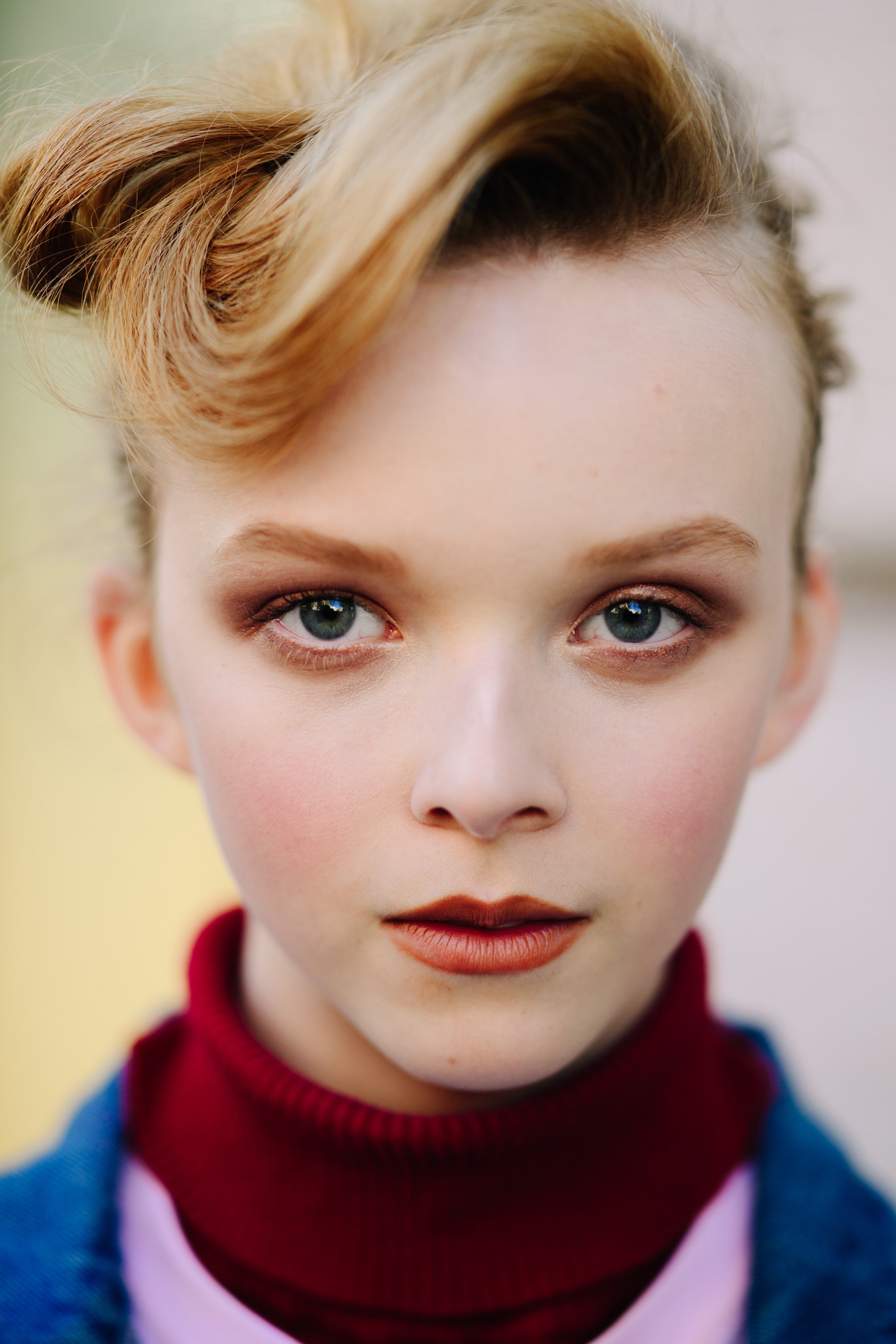 Portrait of Australian model