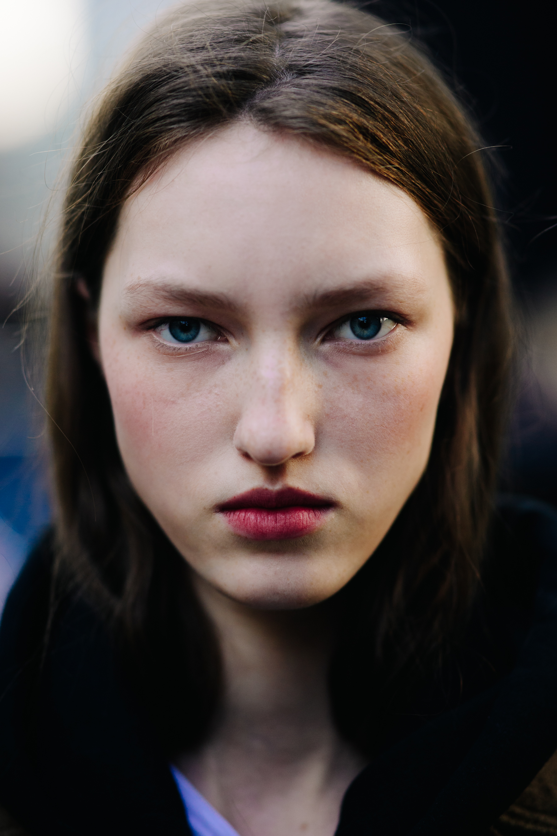 Portrait of a Russian model