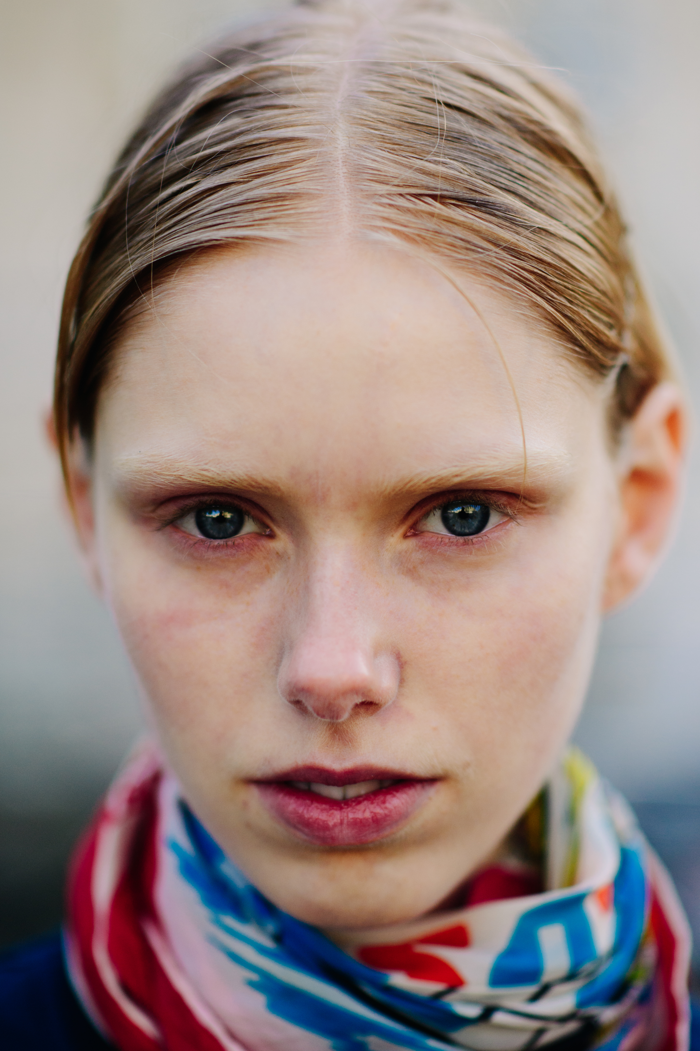 Portrait of a Danish model