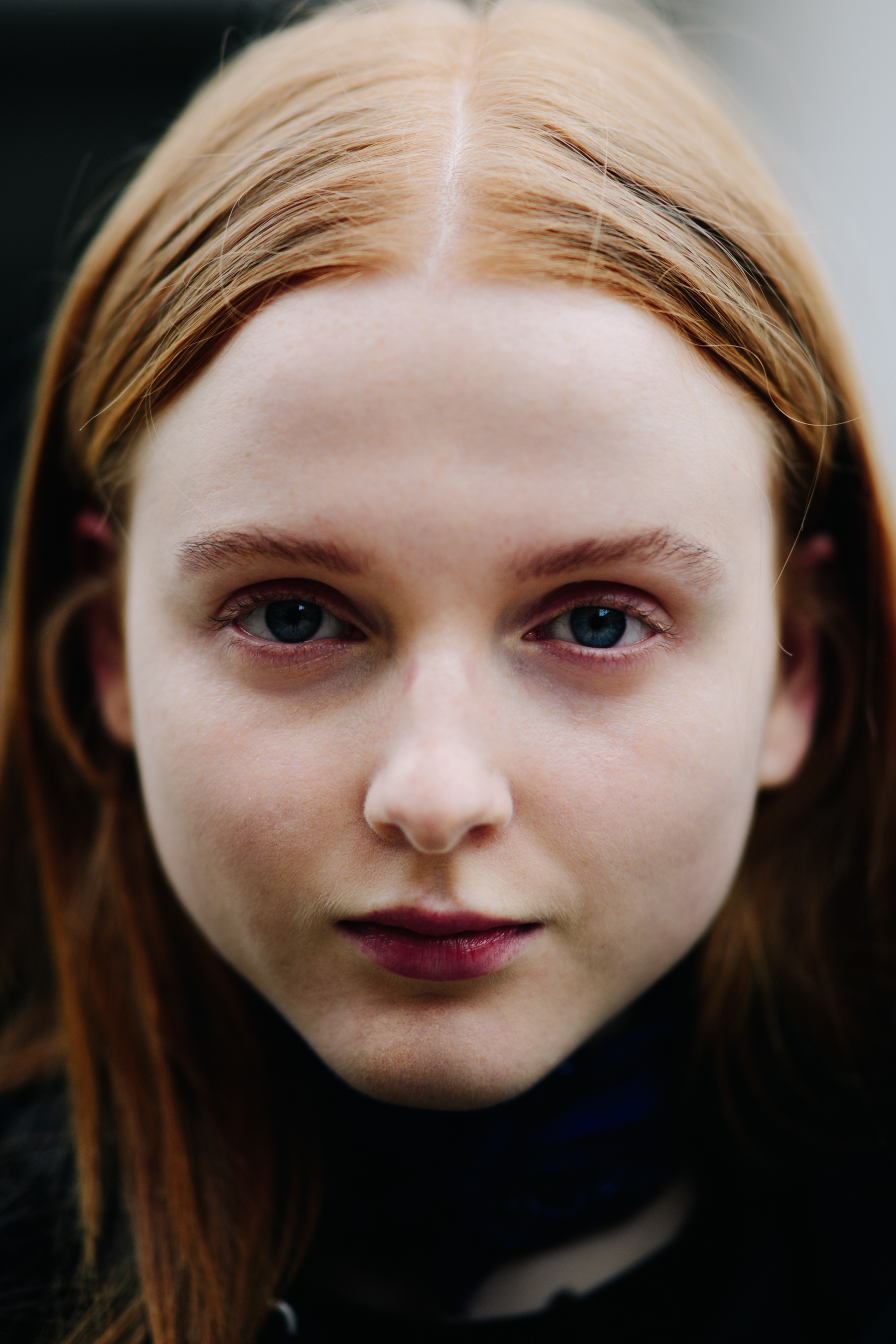 Portrait of Australian model