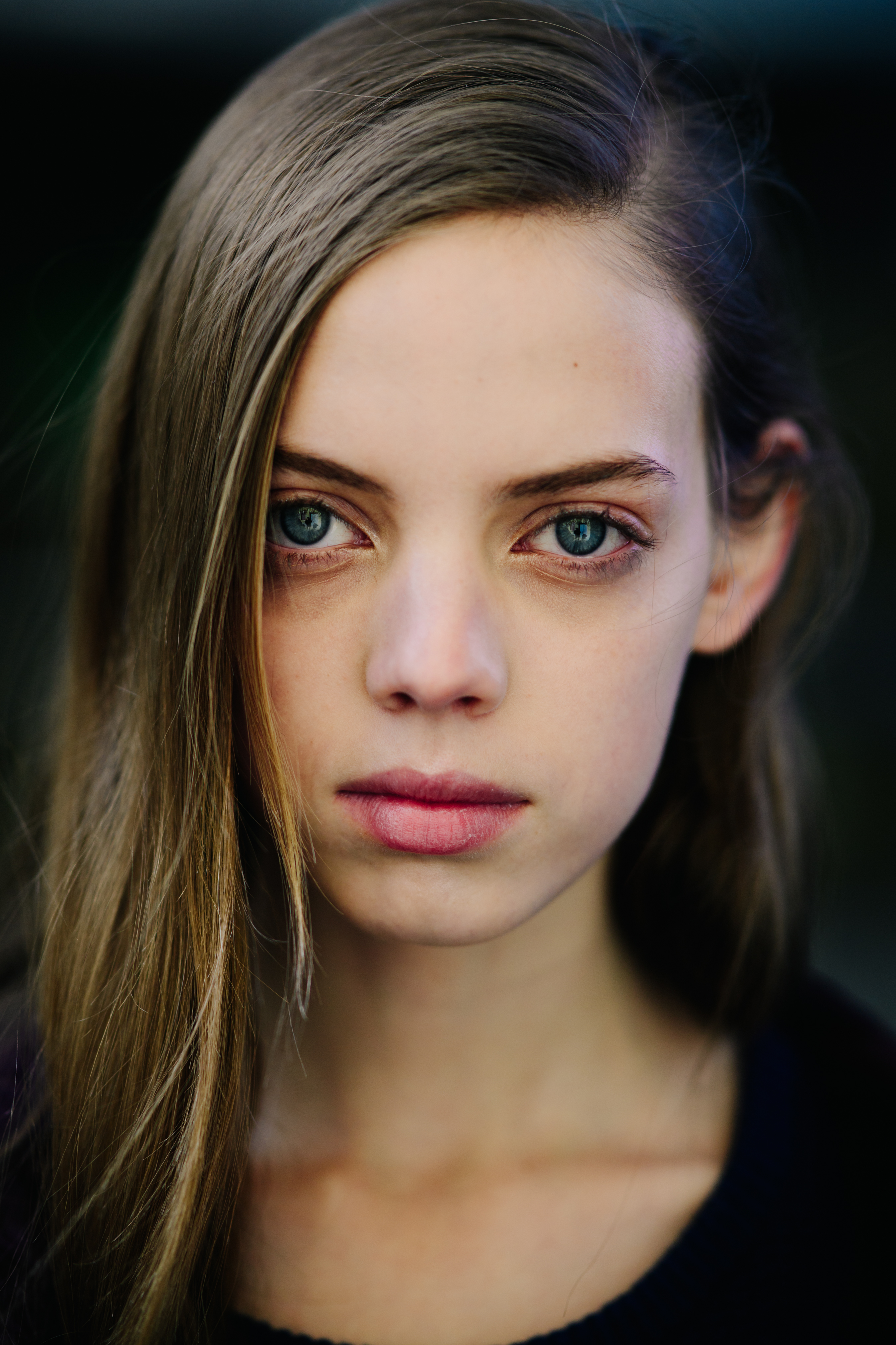 Portrait of Mexican model