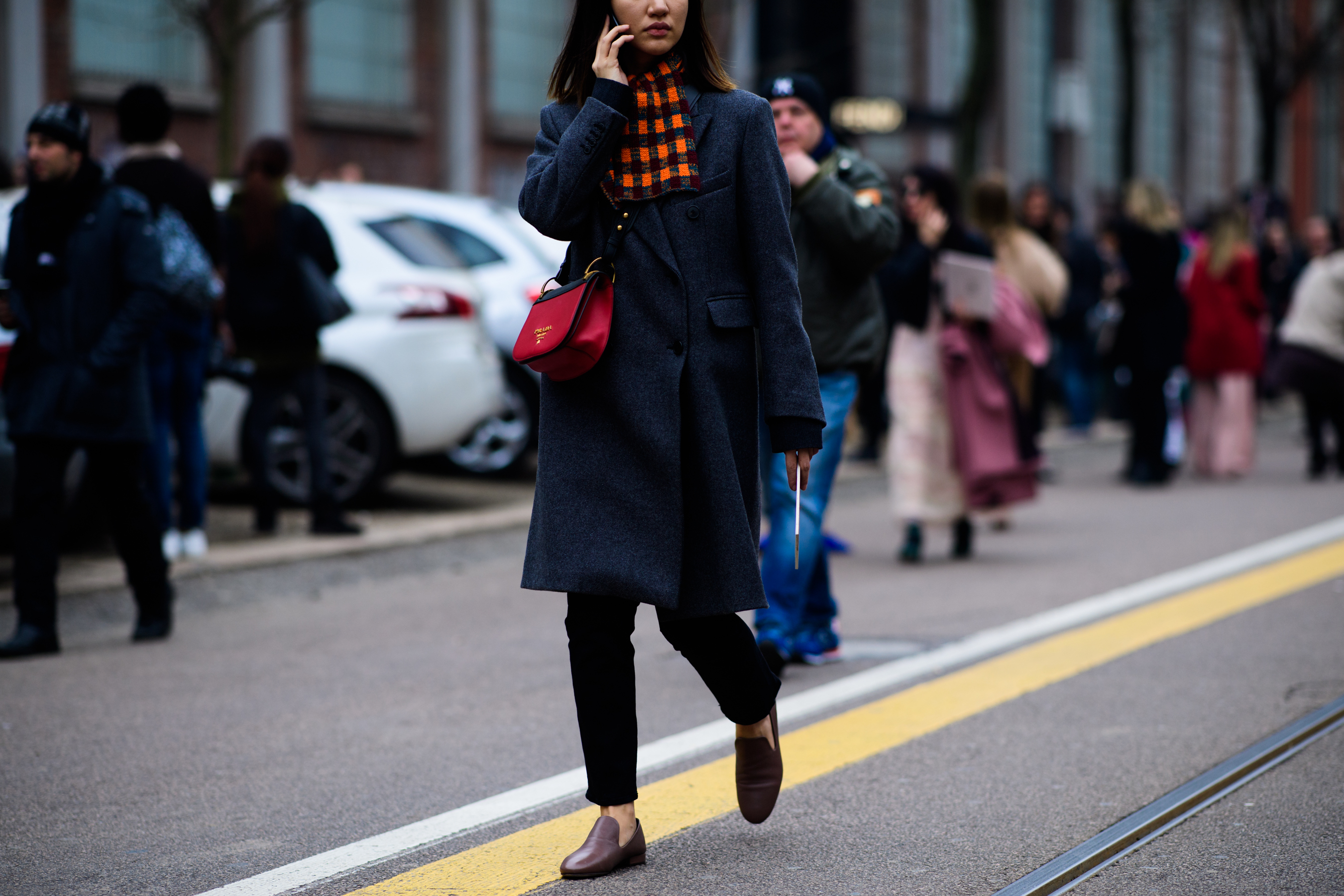 Founder of Buro24/7 Kazakhstan wearing Prada