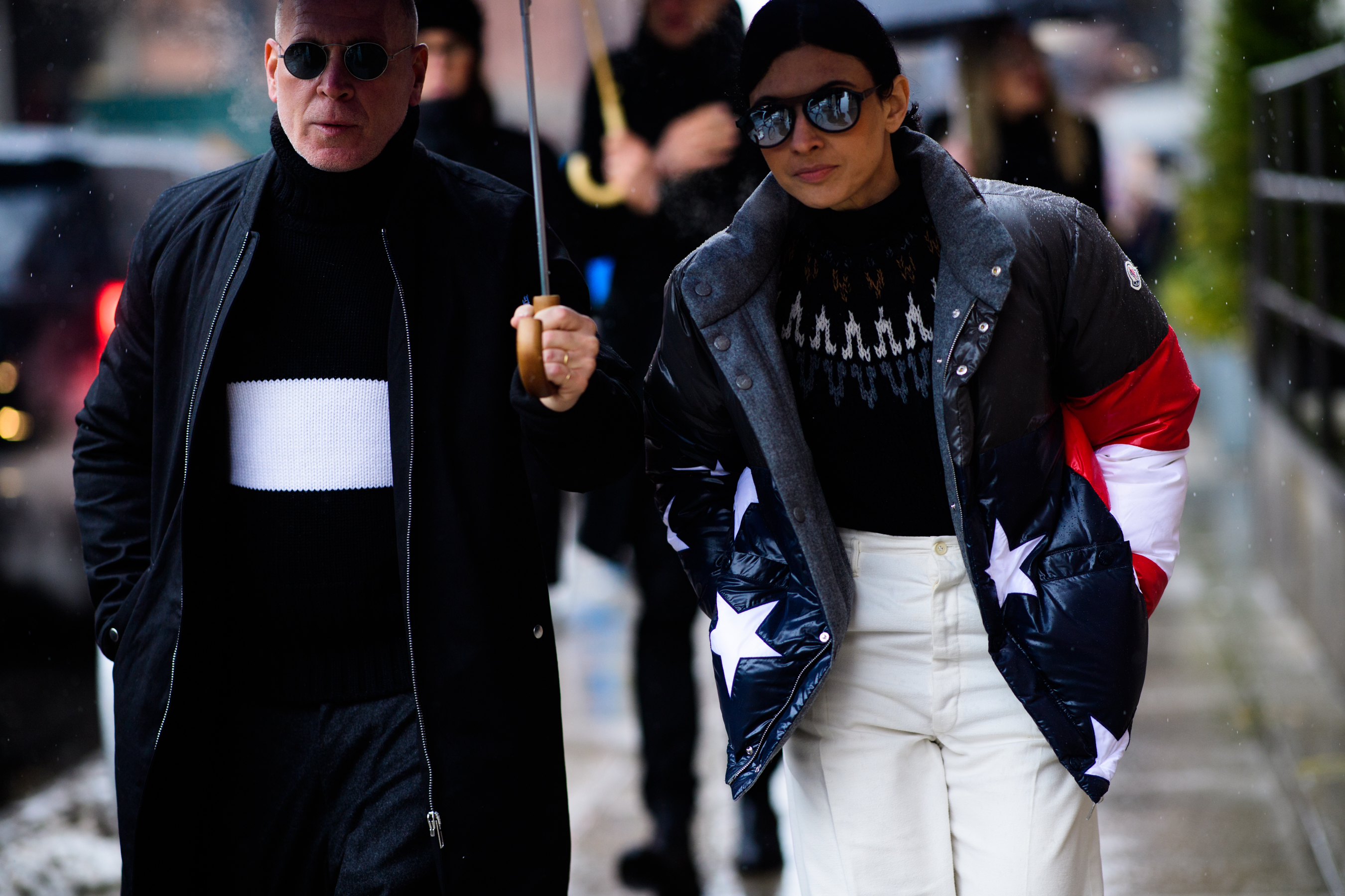 Fashion influencers after the show