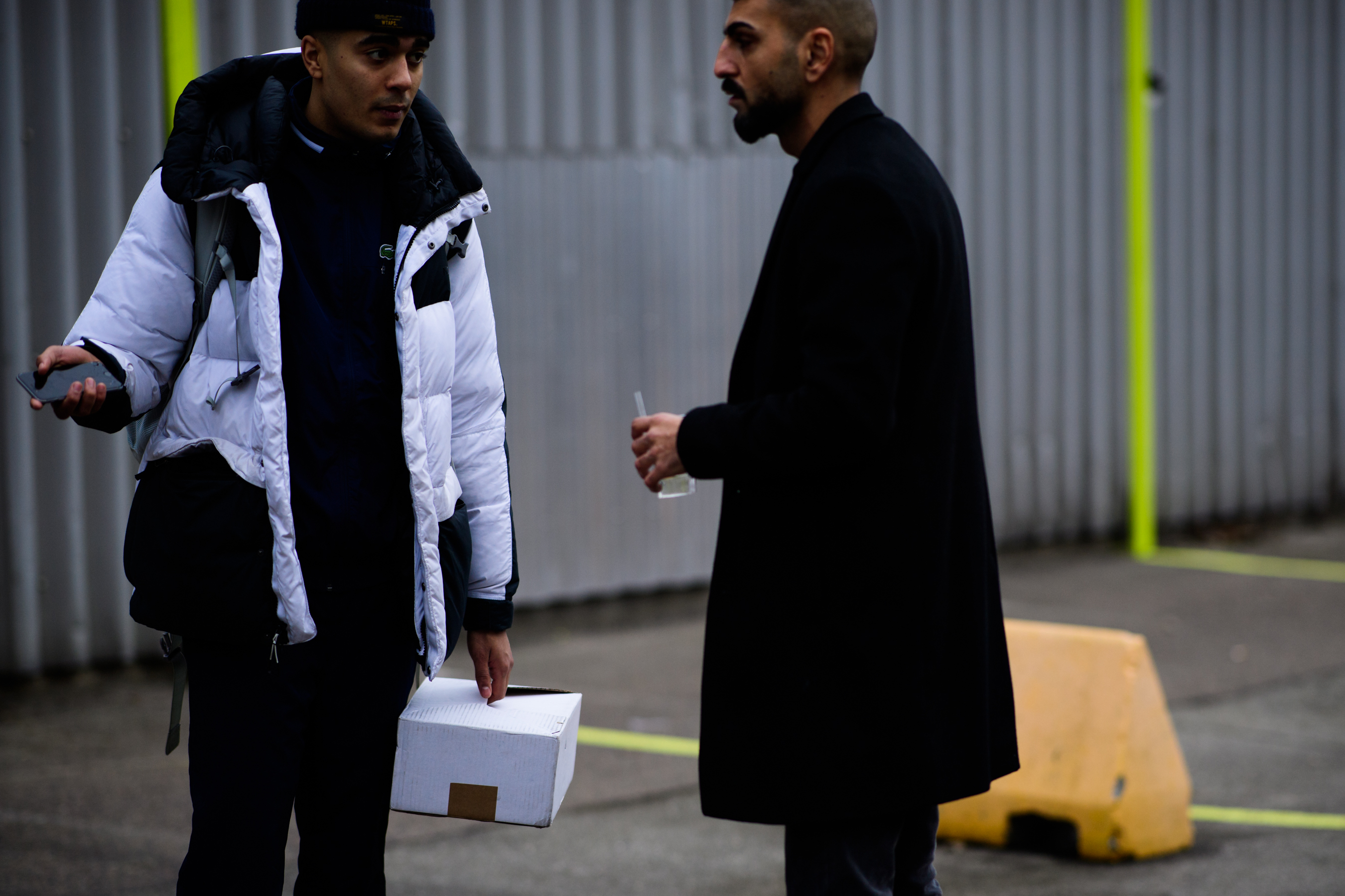 Men wearing black clothes