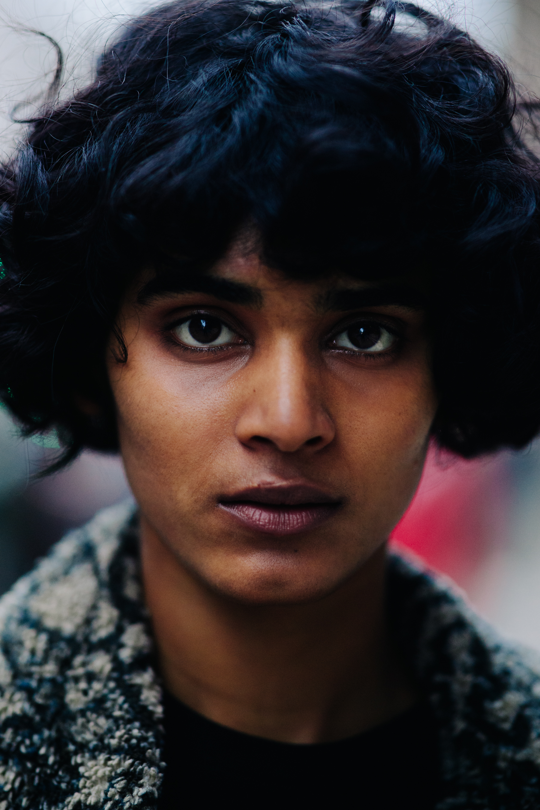 Portrait of Indian model