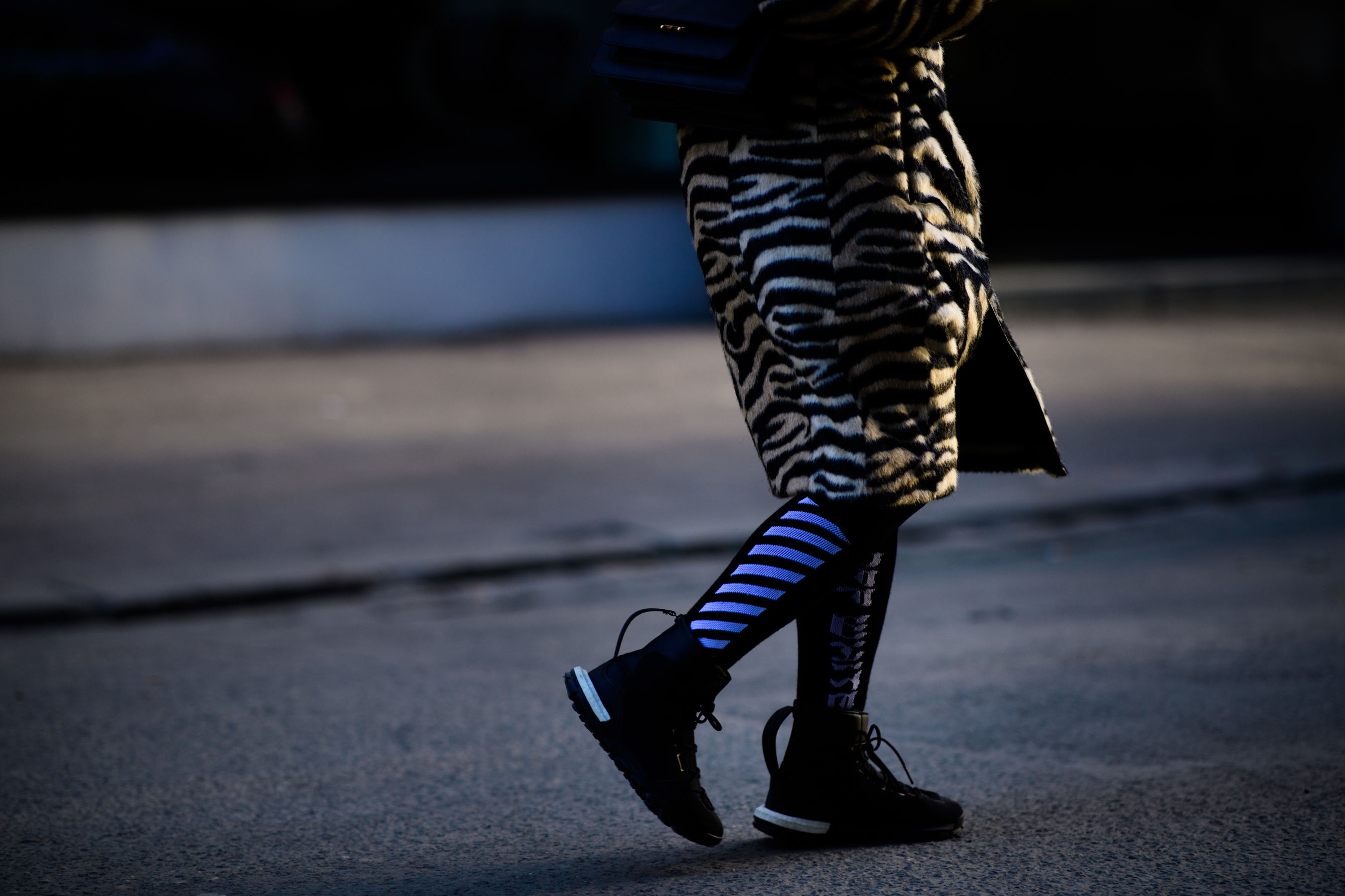 Woman wearing off-white