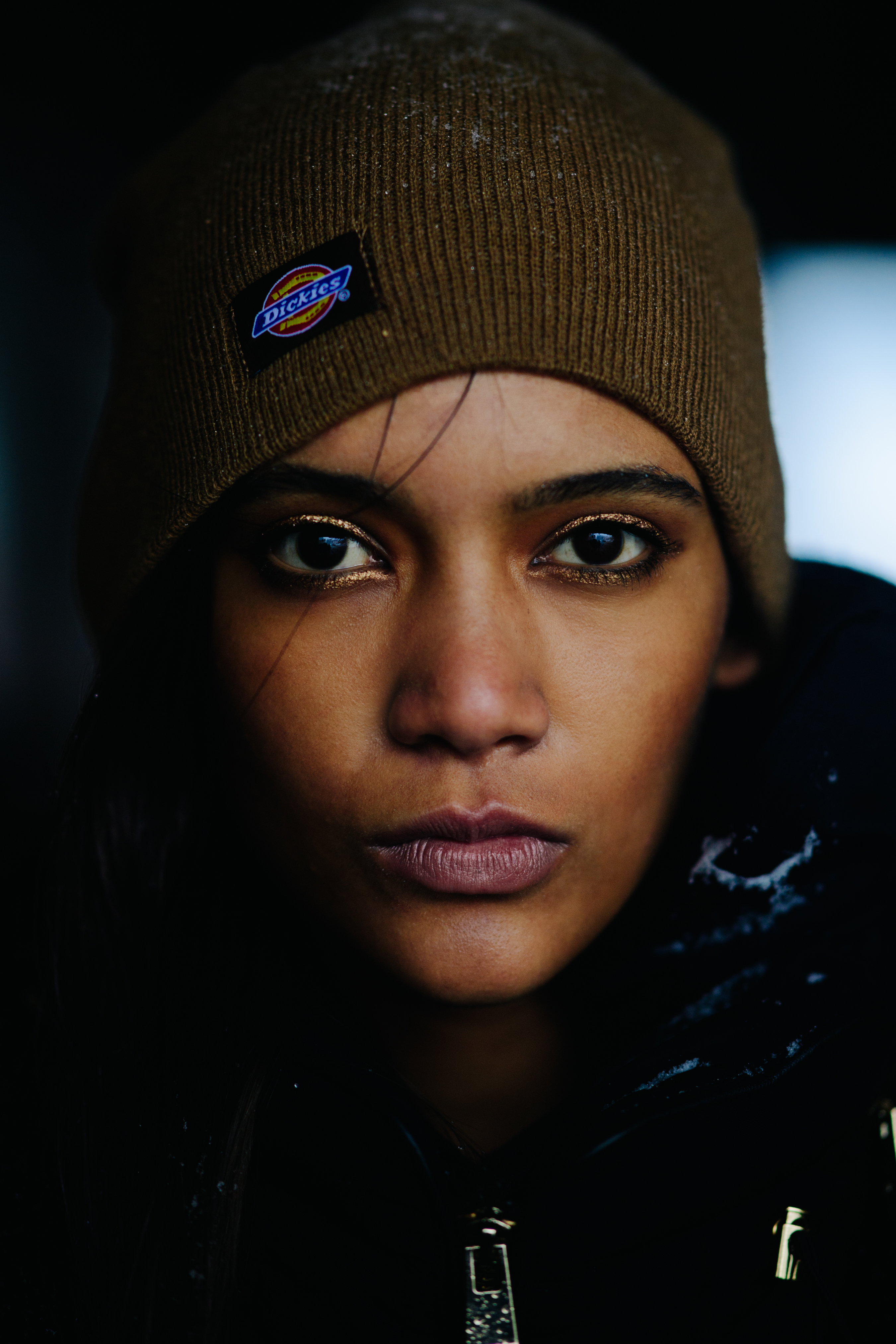 Portrait of African model