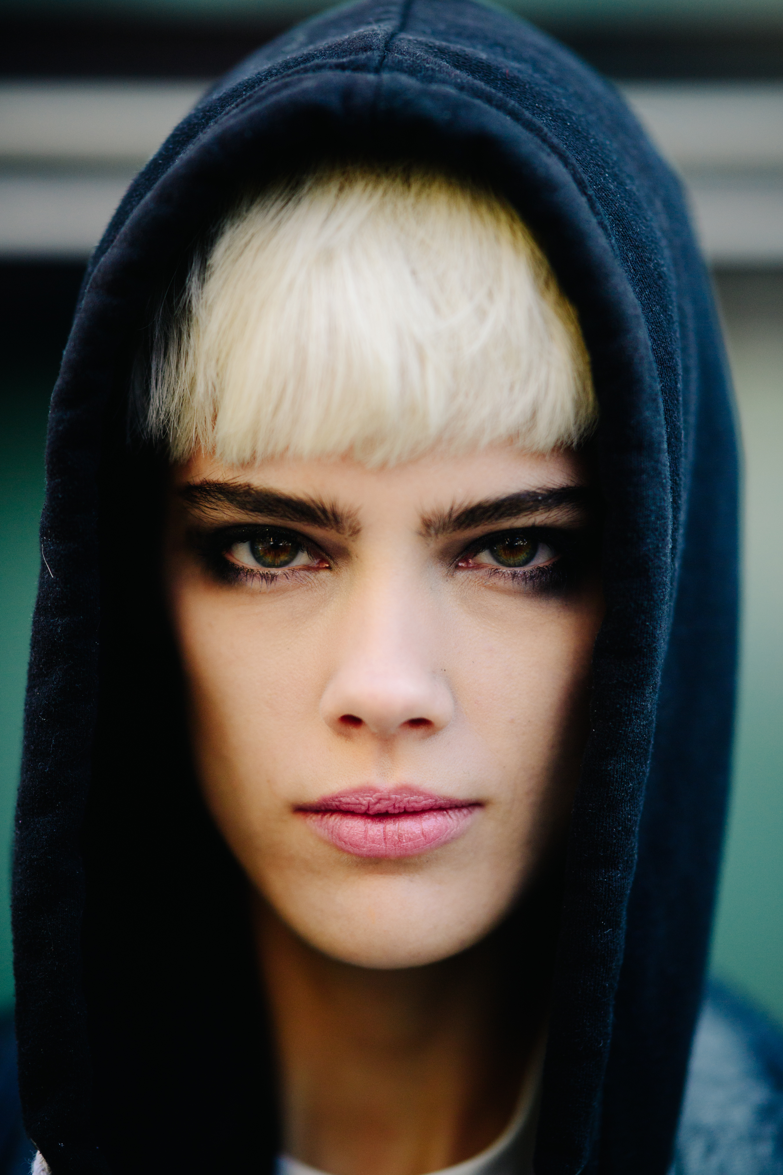 Portrait of Danish model