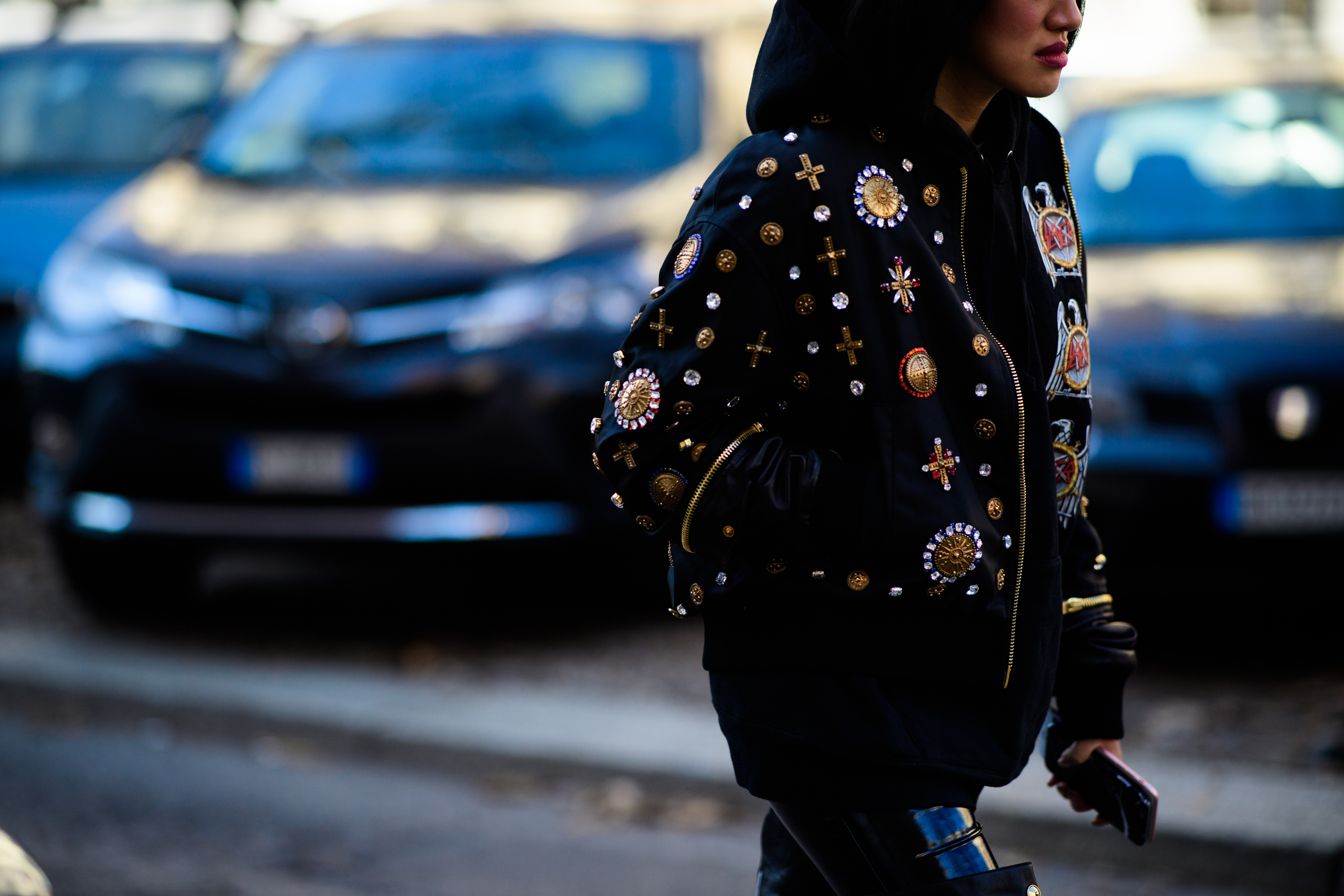 Buyer wearing Supreme