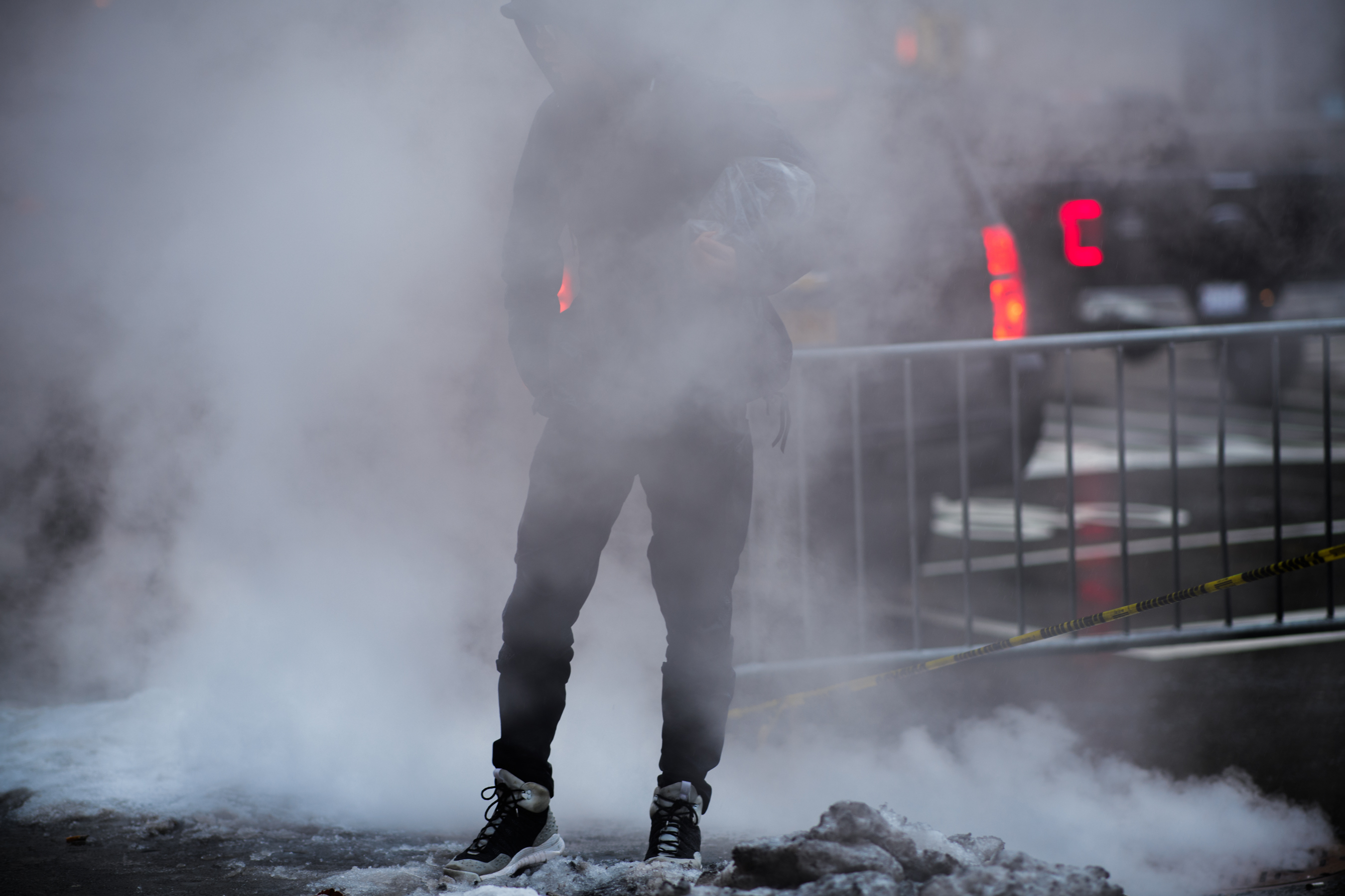 American photographer wearing Nike ACG