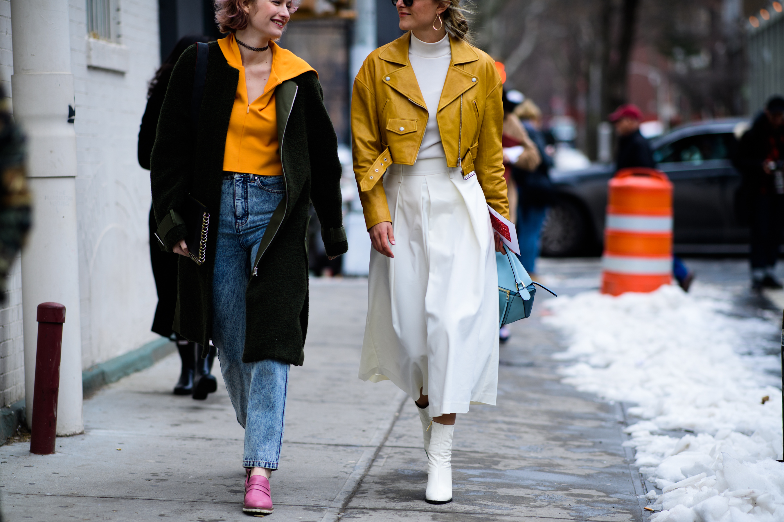 Woman wearing Loewe
