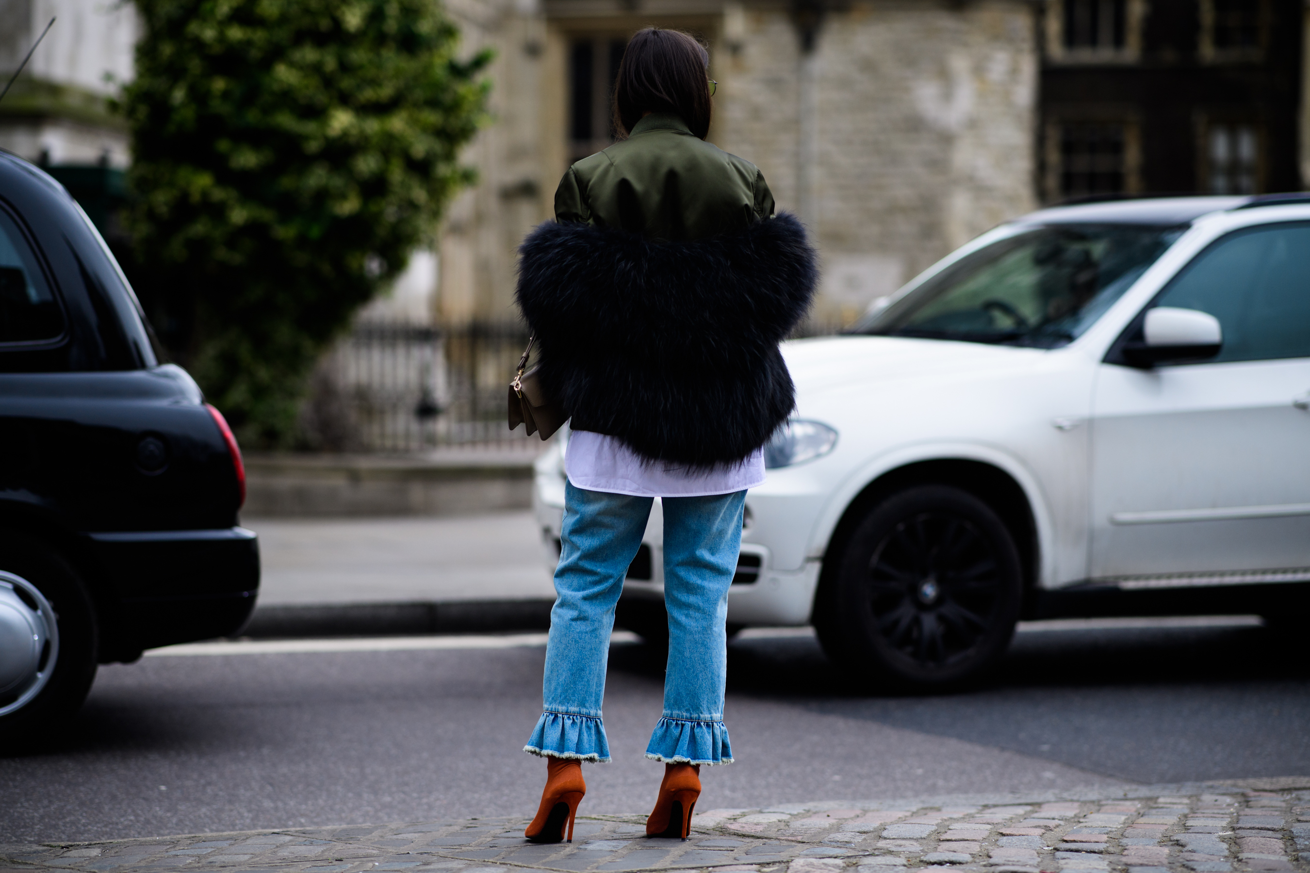 Stylist wearing Dulifurs clothes
