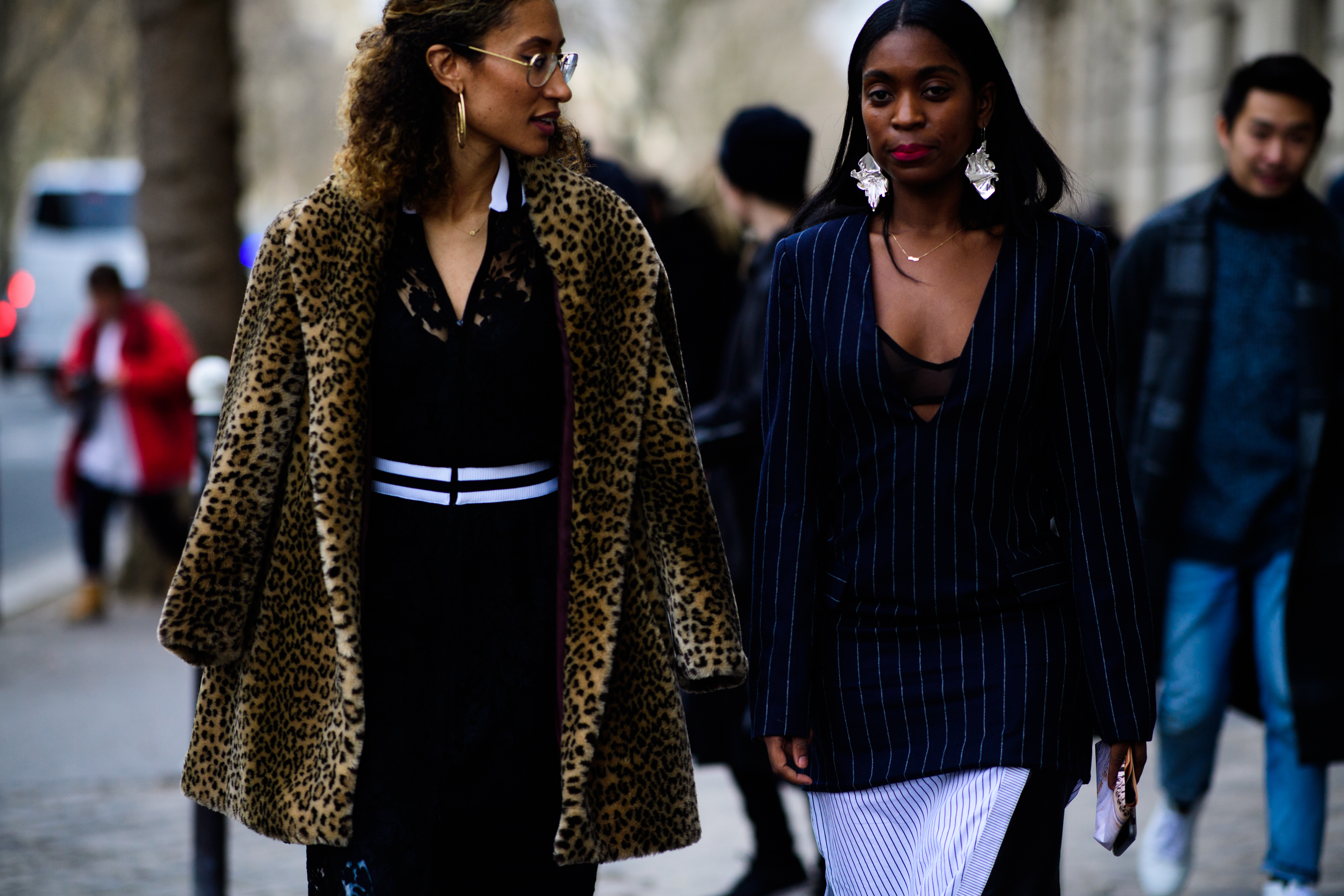 Two women after the show