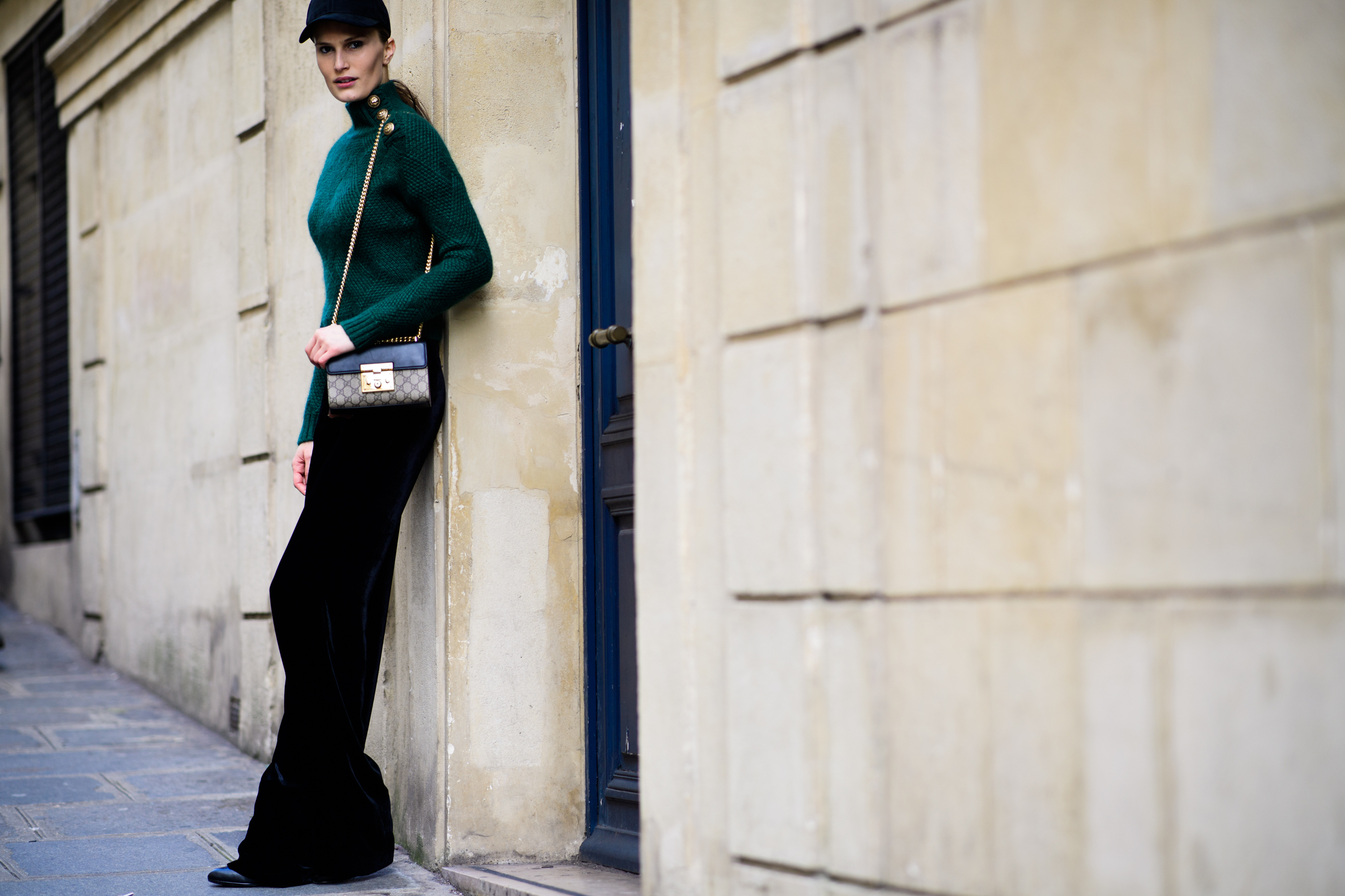 Ukrainian top model after Balmain