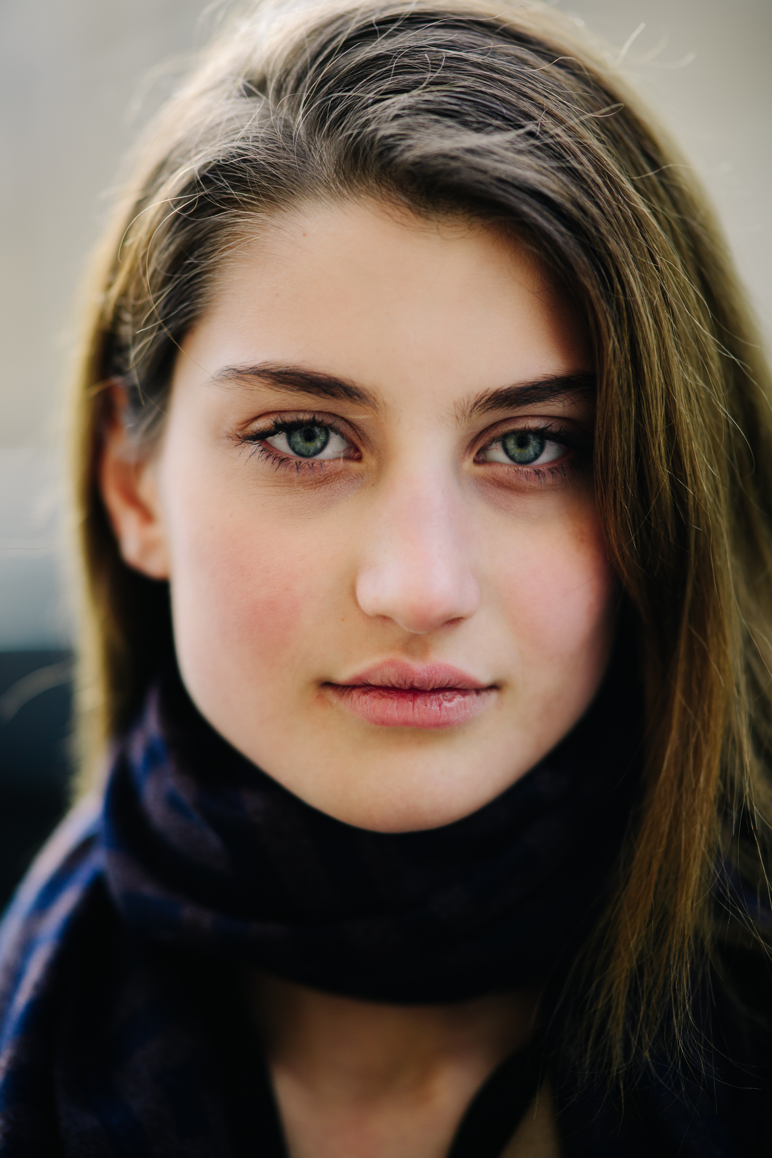 Portrait of a Georgian model