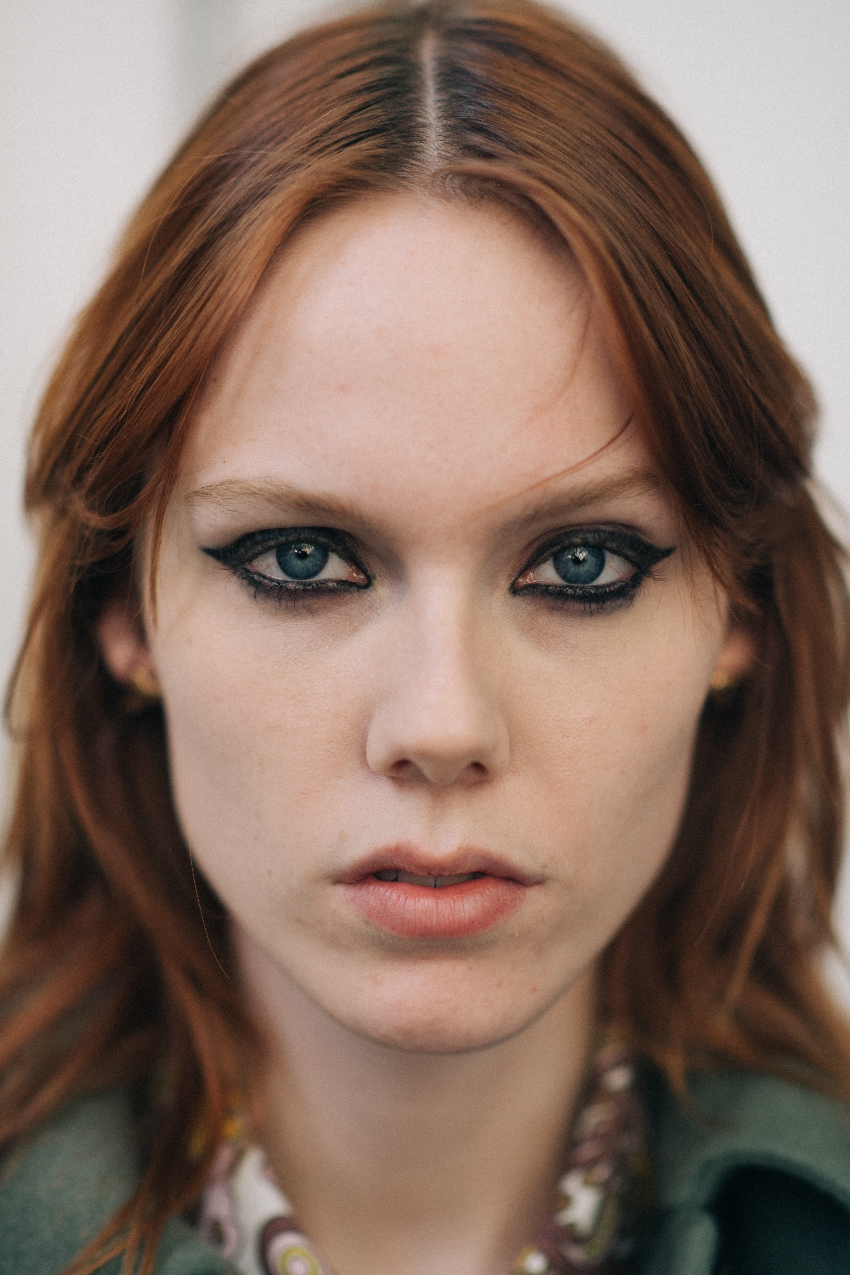 Portrait of a model Kiki Willems