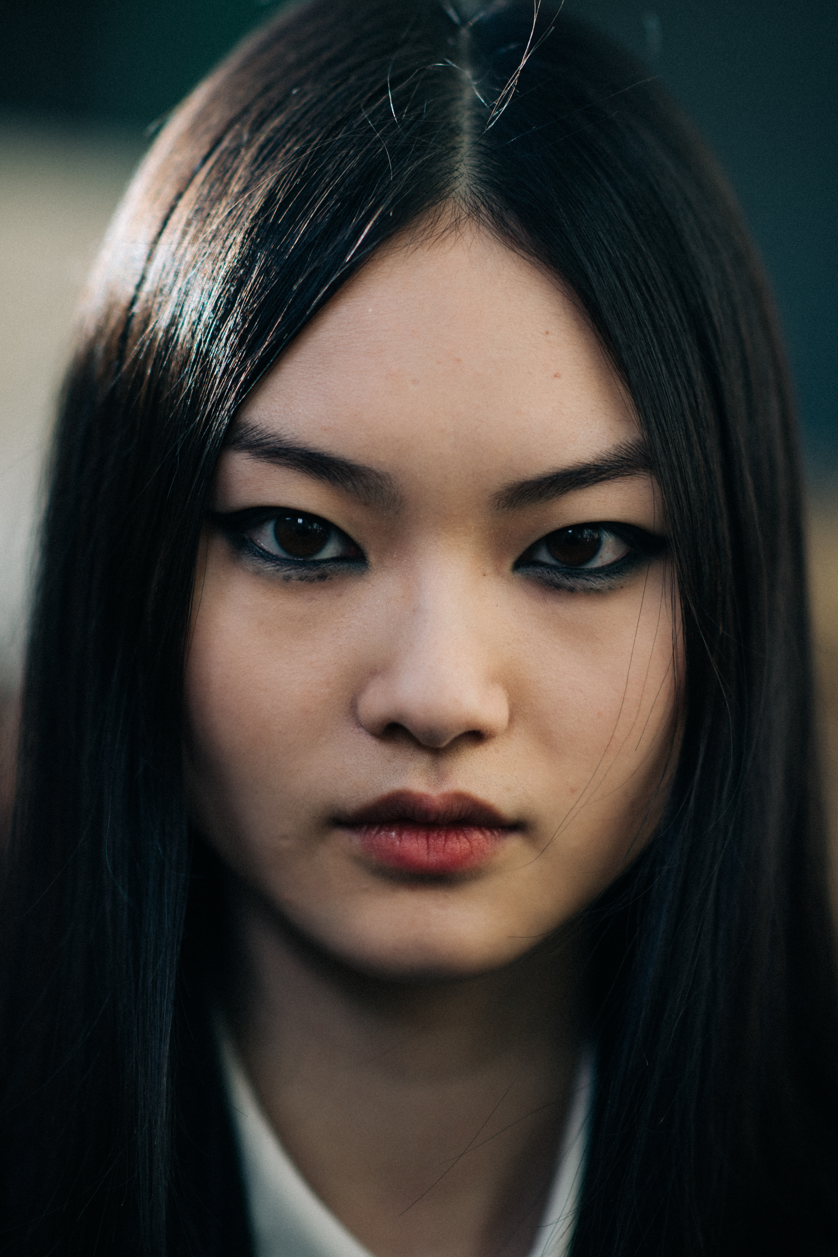Portrait of a model Jing Wen