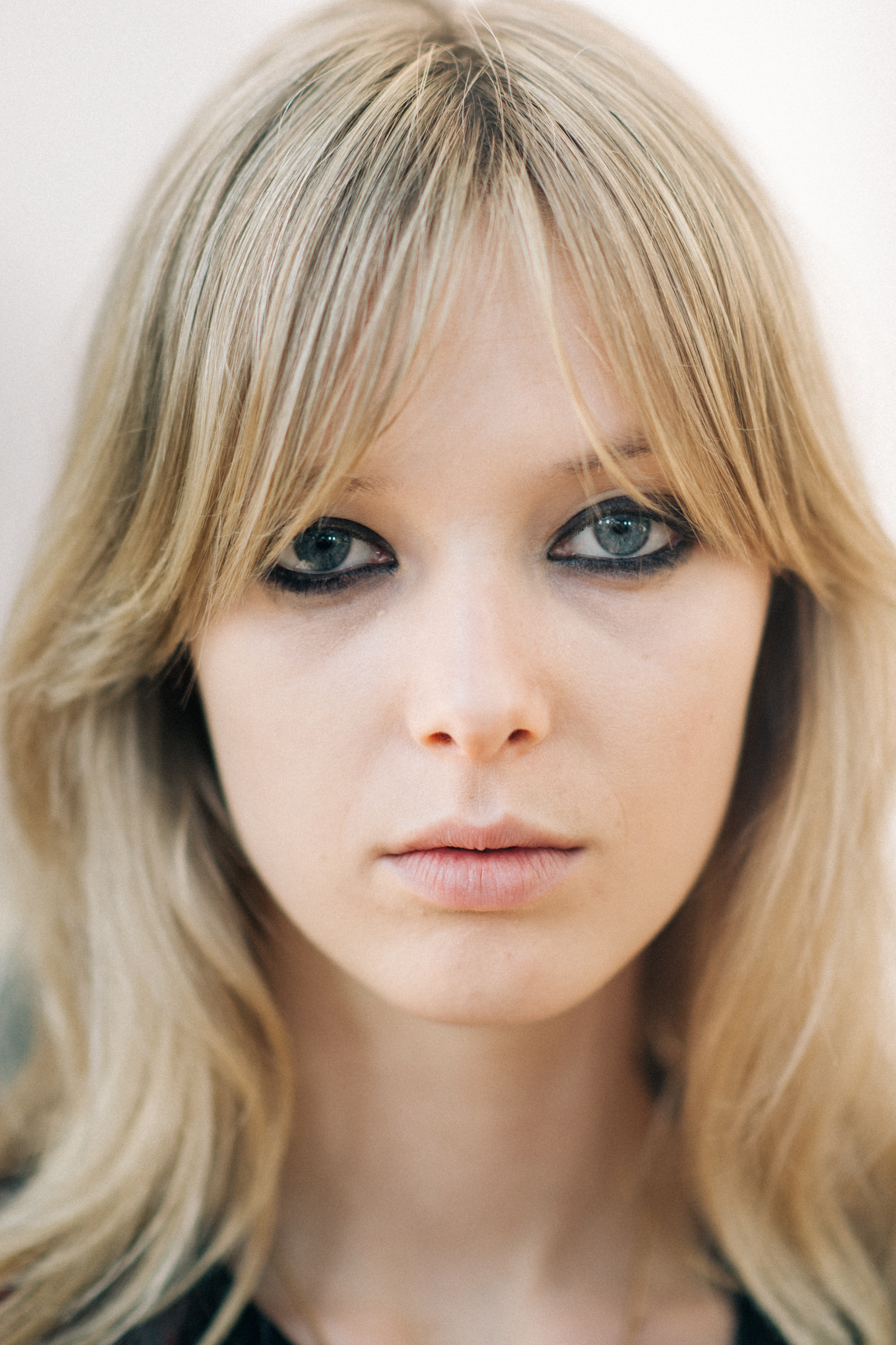 Portrait of a model Ulrikke Hoyer