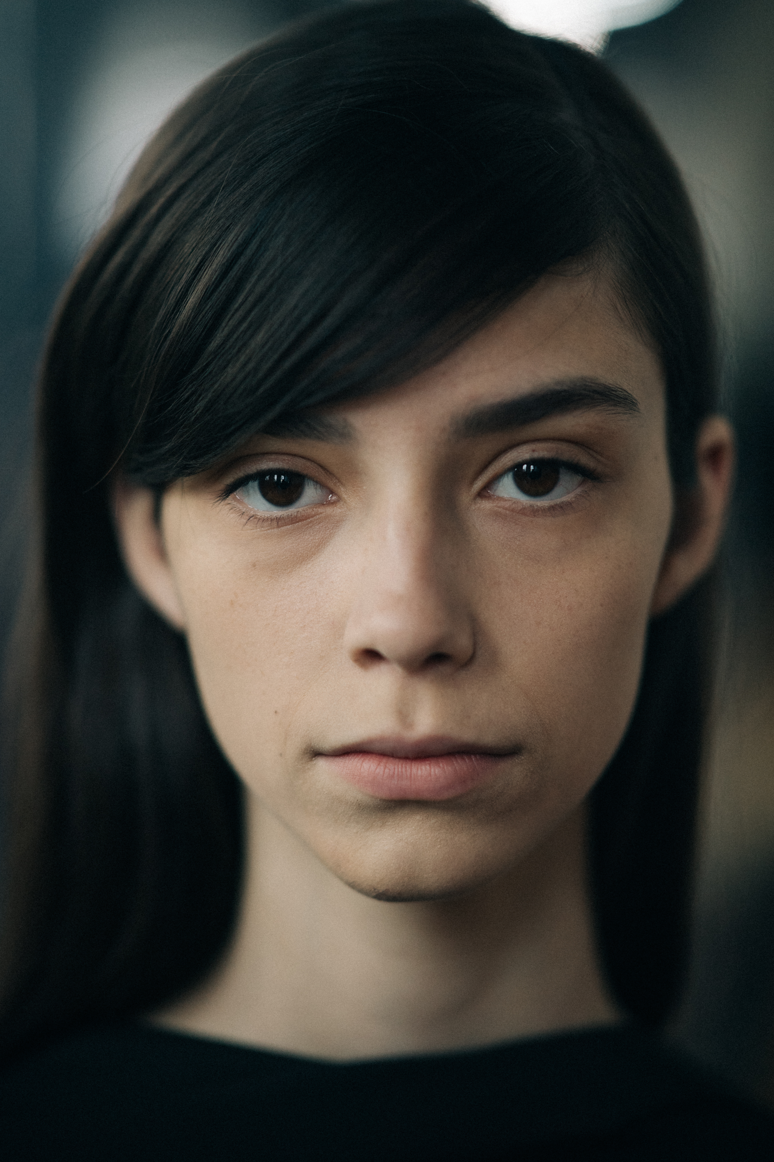 Portrait of a model Manuela Miloqui