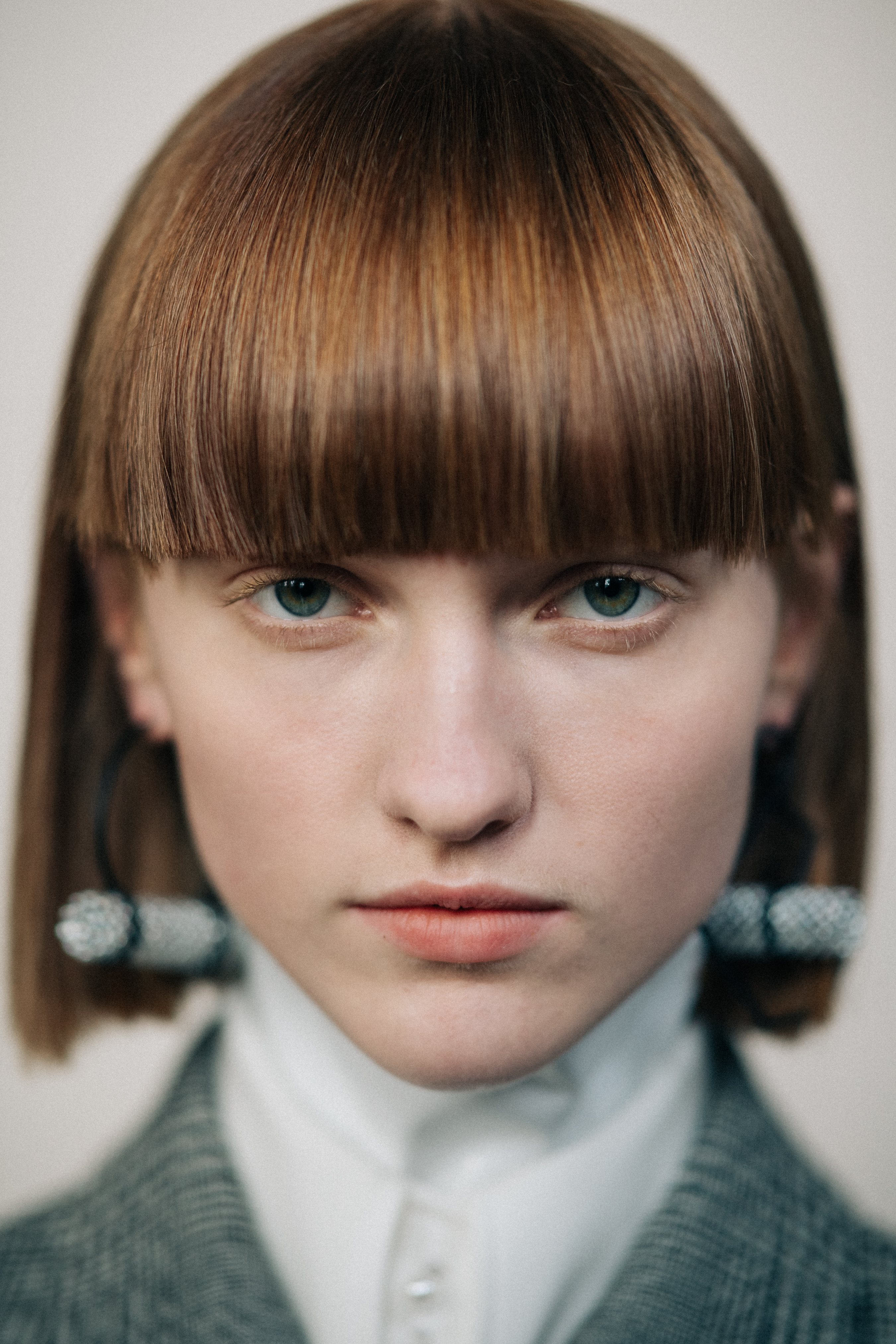 Portrait of a model Ina Maribo Jensen