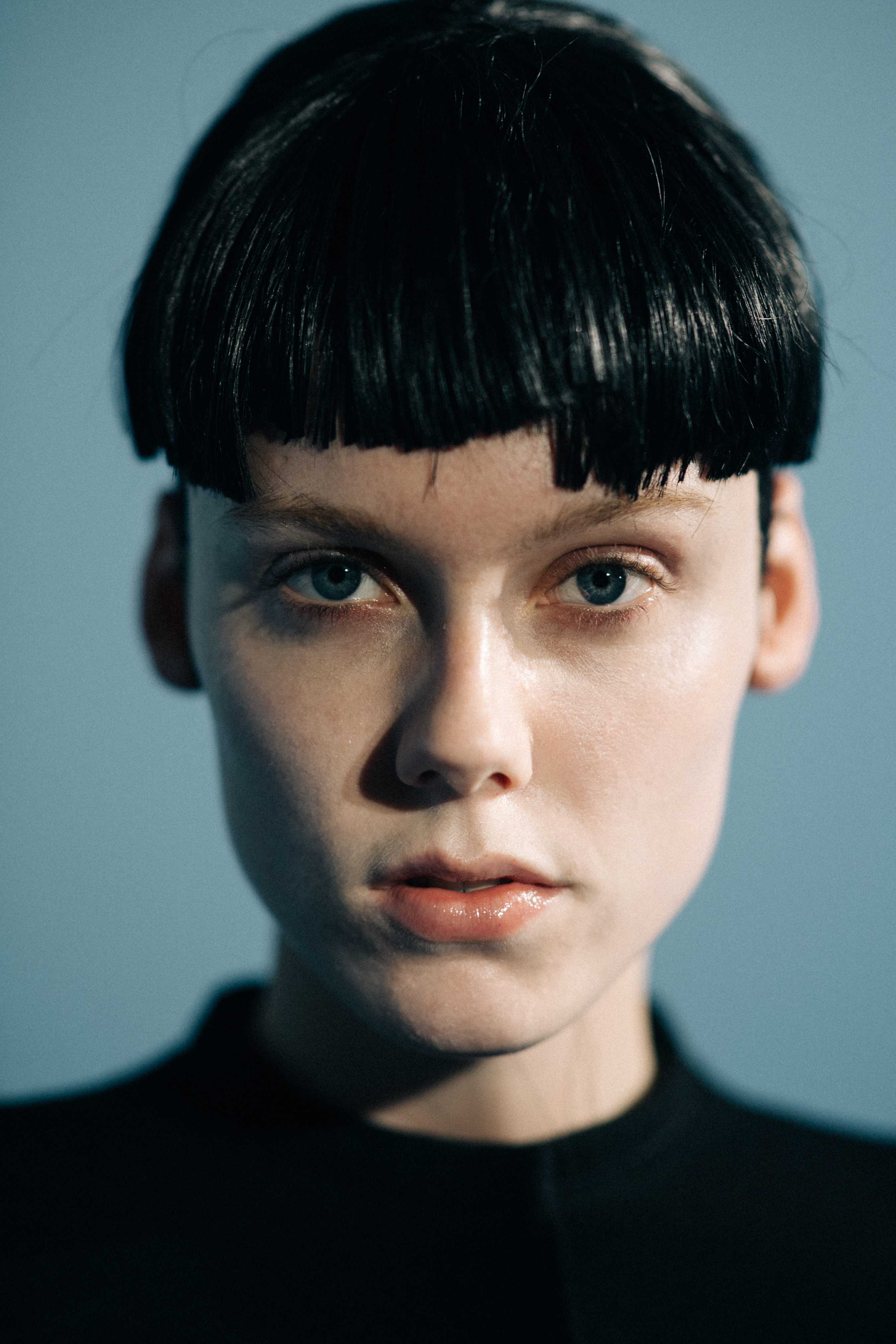 Portrait of a model Kiki Willems
