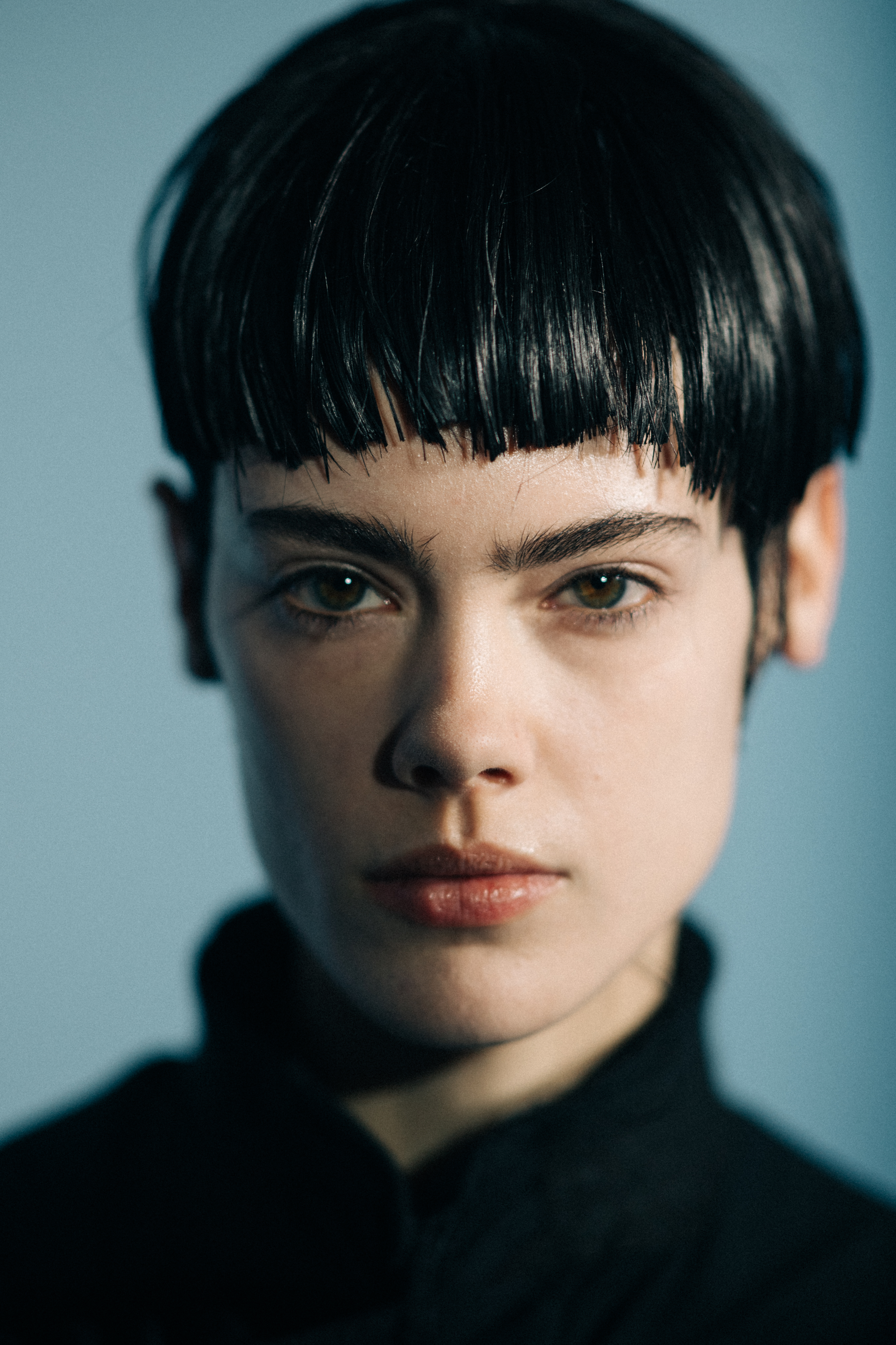 Portrait of a model Taja Feistner