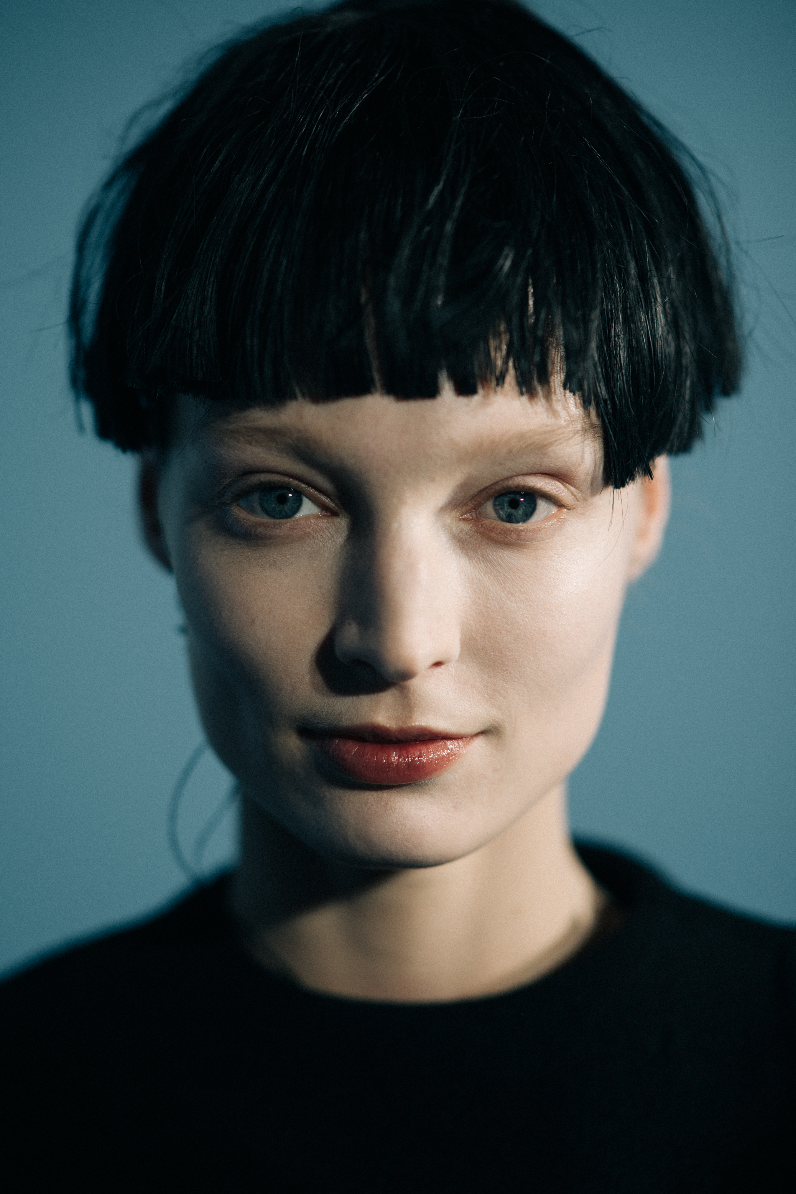Portrait of a model Melissa Tammerijn