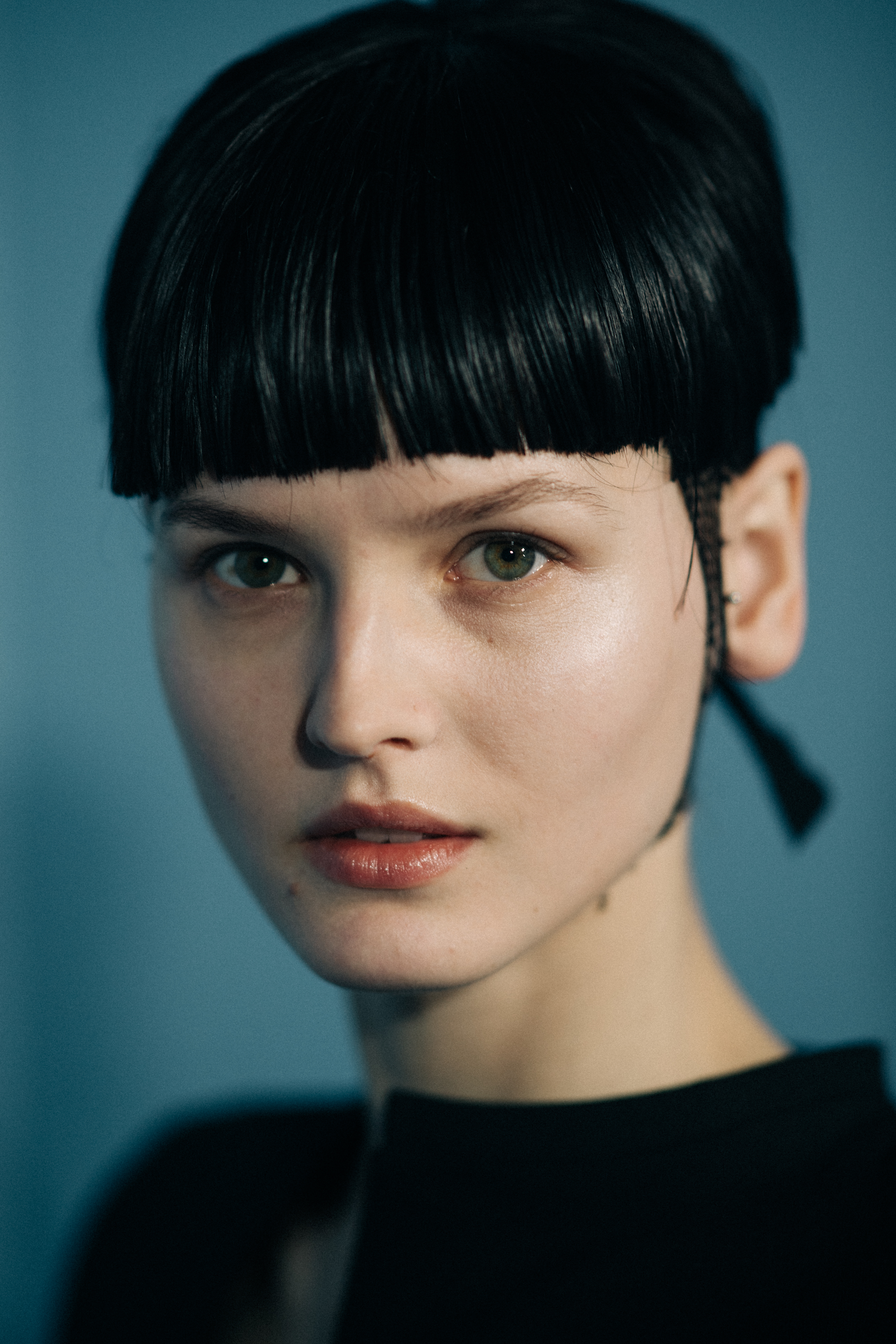 Portrait of a model Katlin Aas