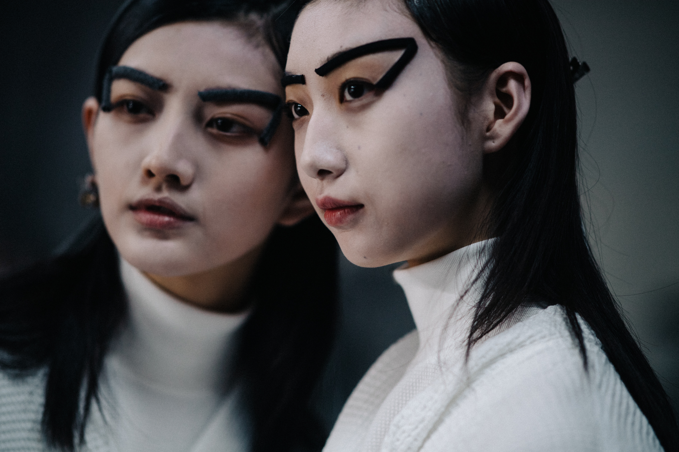 Model and Yue Ning
