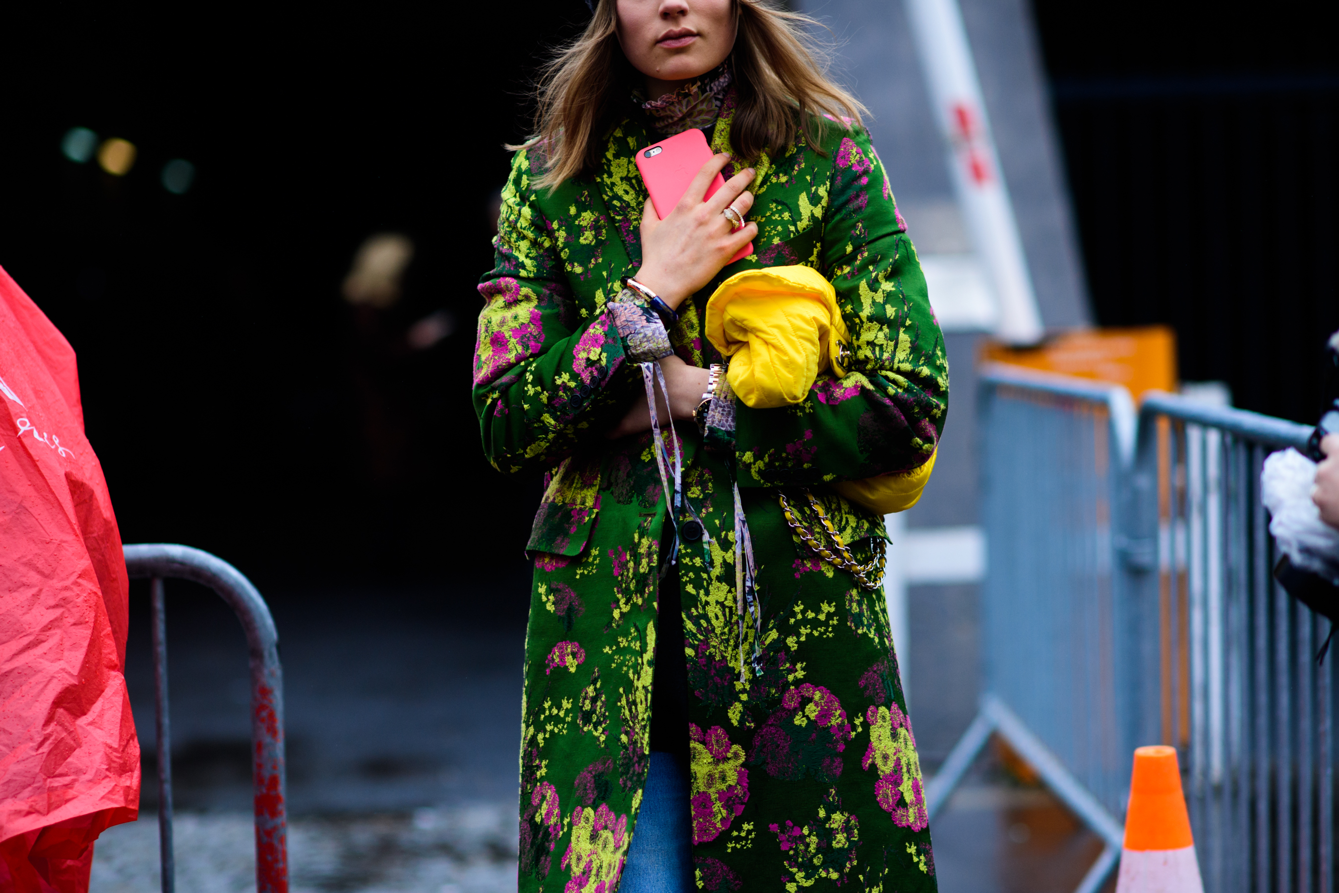 Danish model after the show