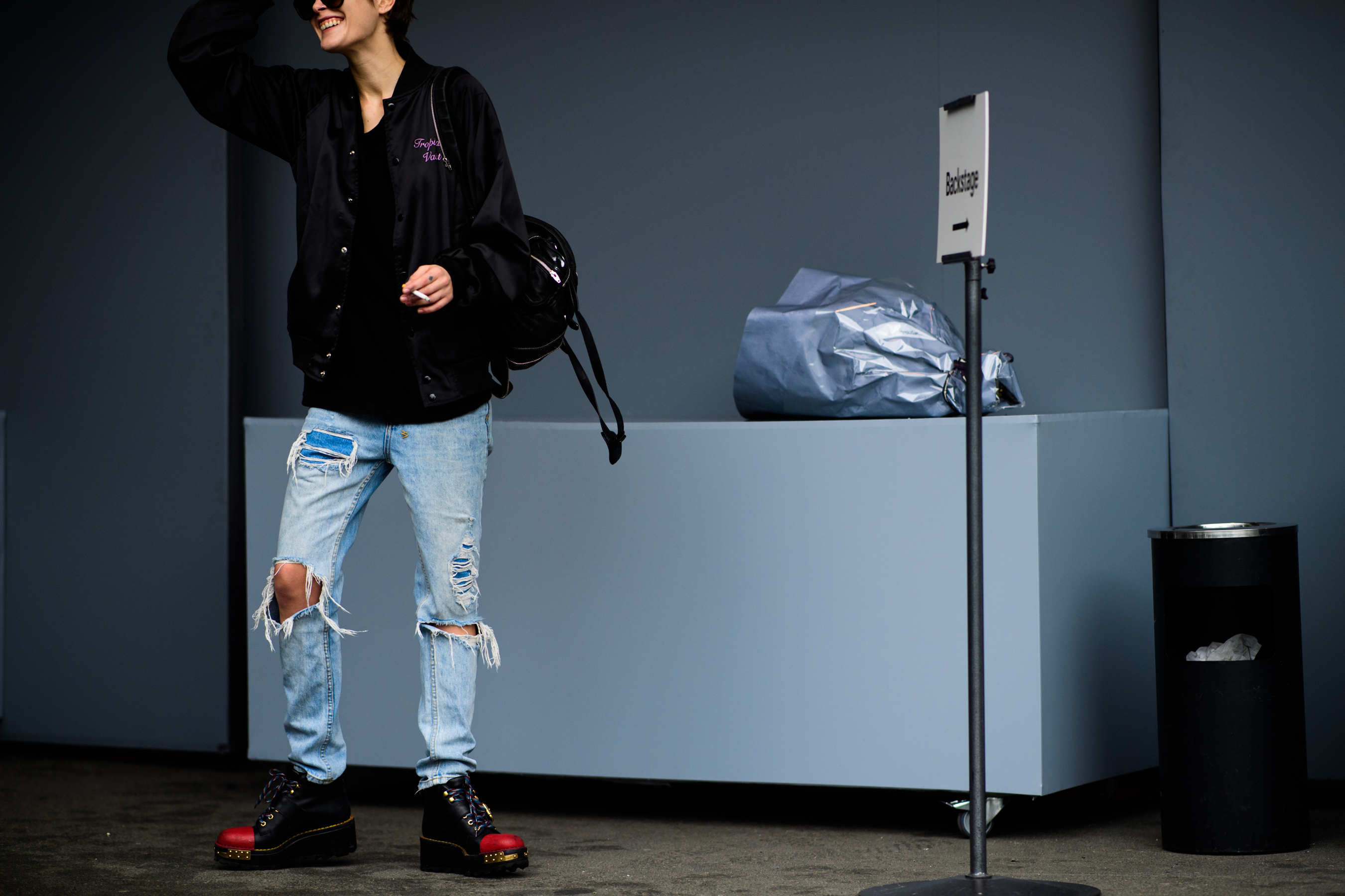 Australian model after Balenciaga