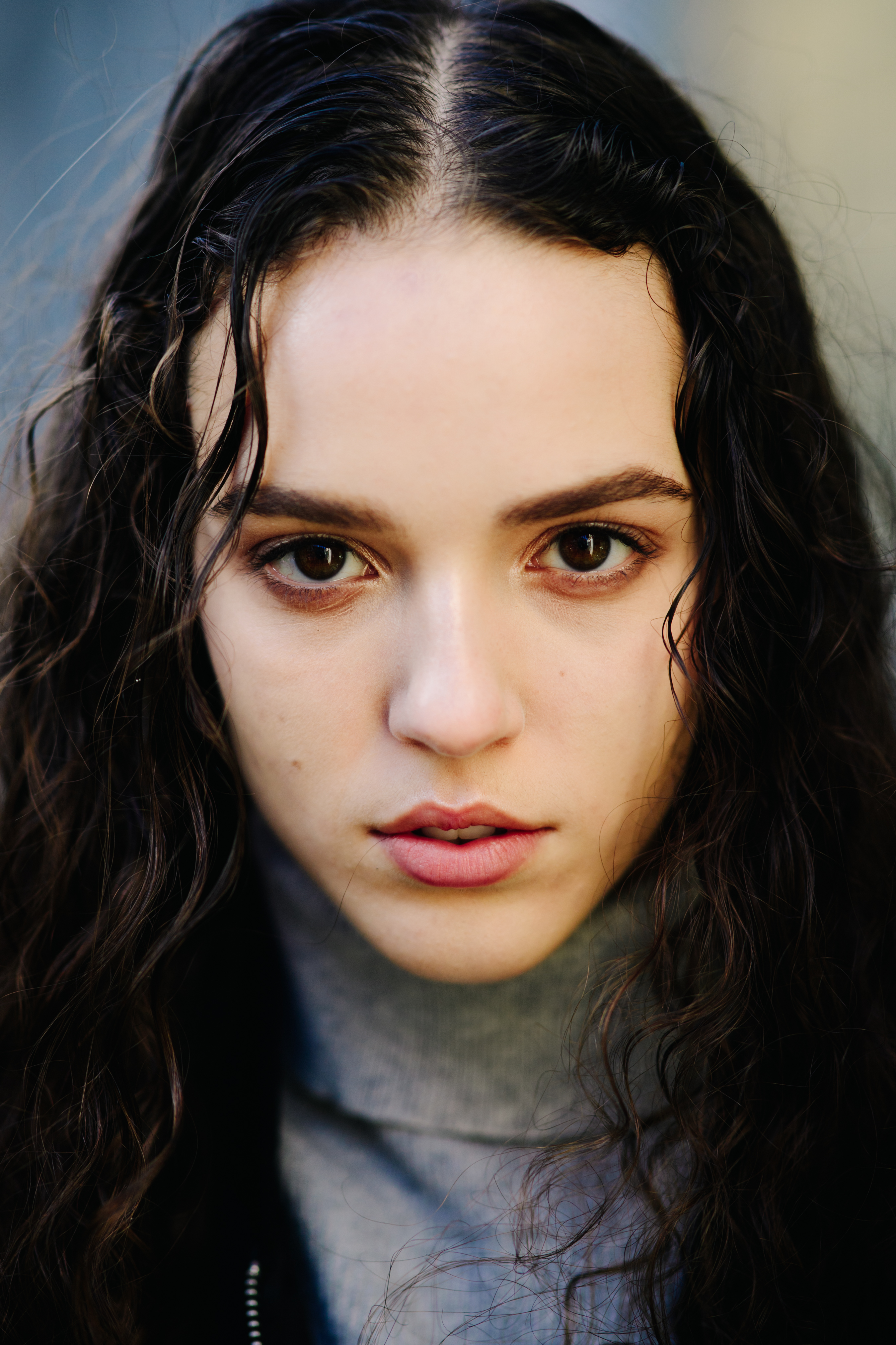 Portrait of a model after Céline