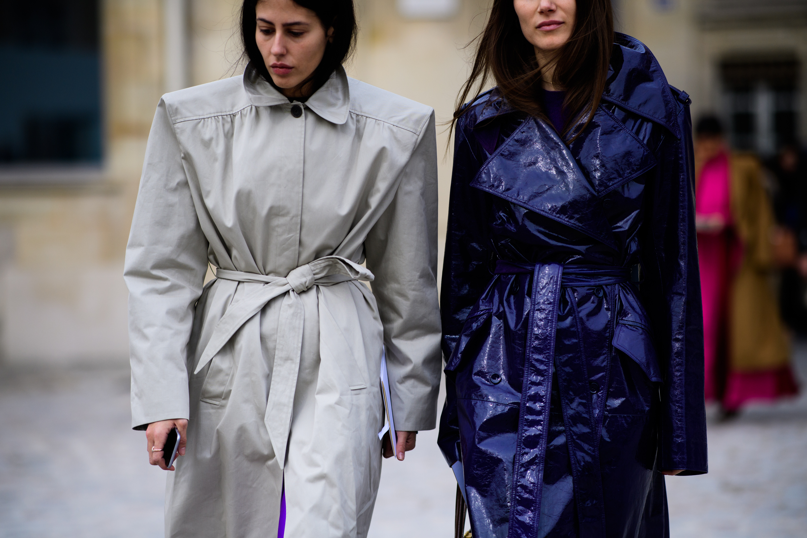 Italian stylist wearing Balenciaga total look