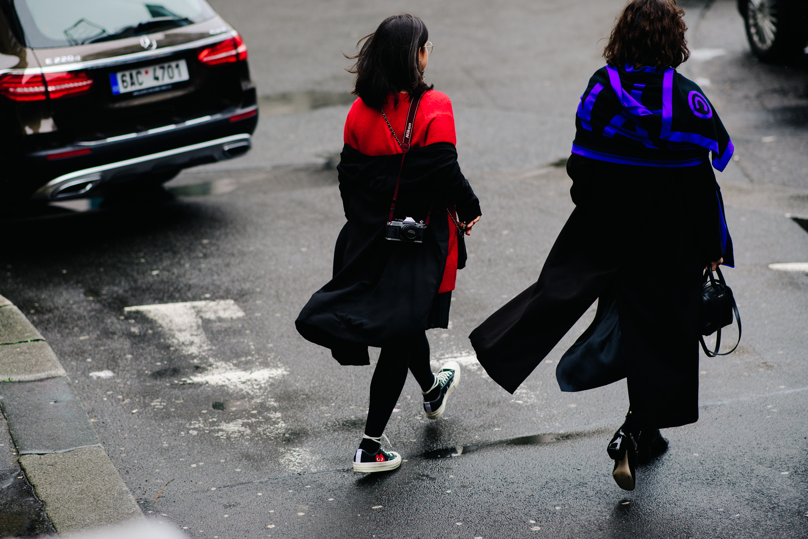 Two girls after a show
