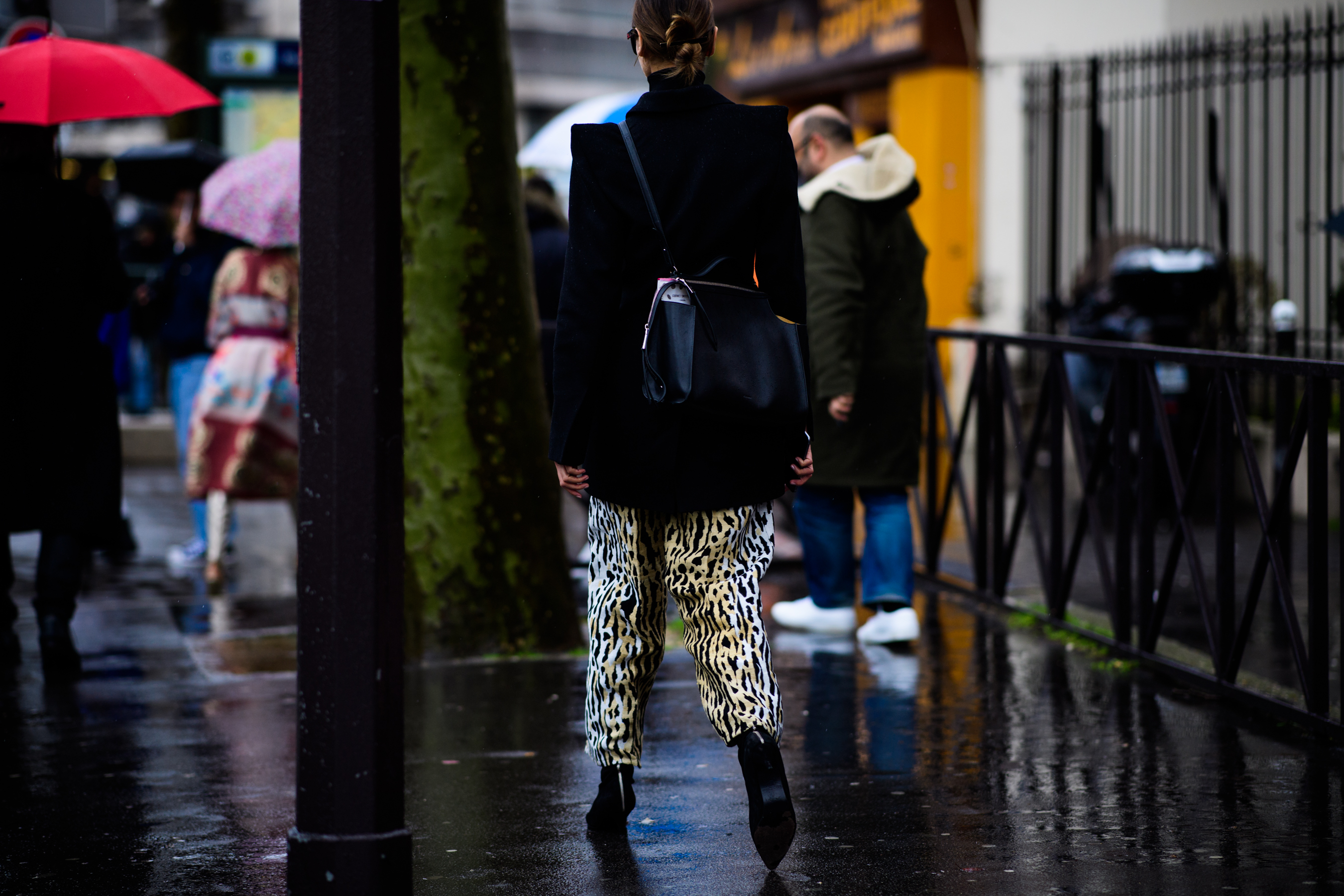 Ukrainian VOGUE editor wearing Bevza