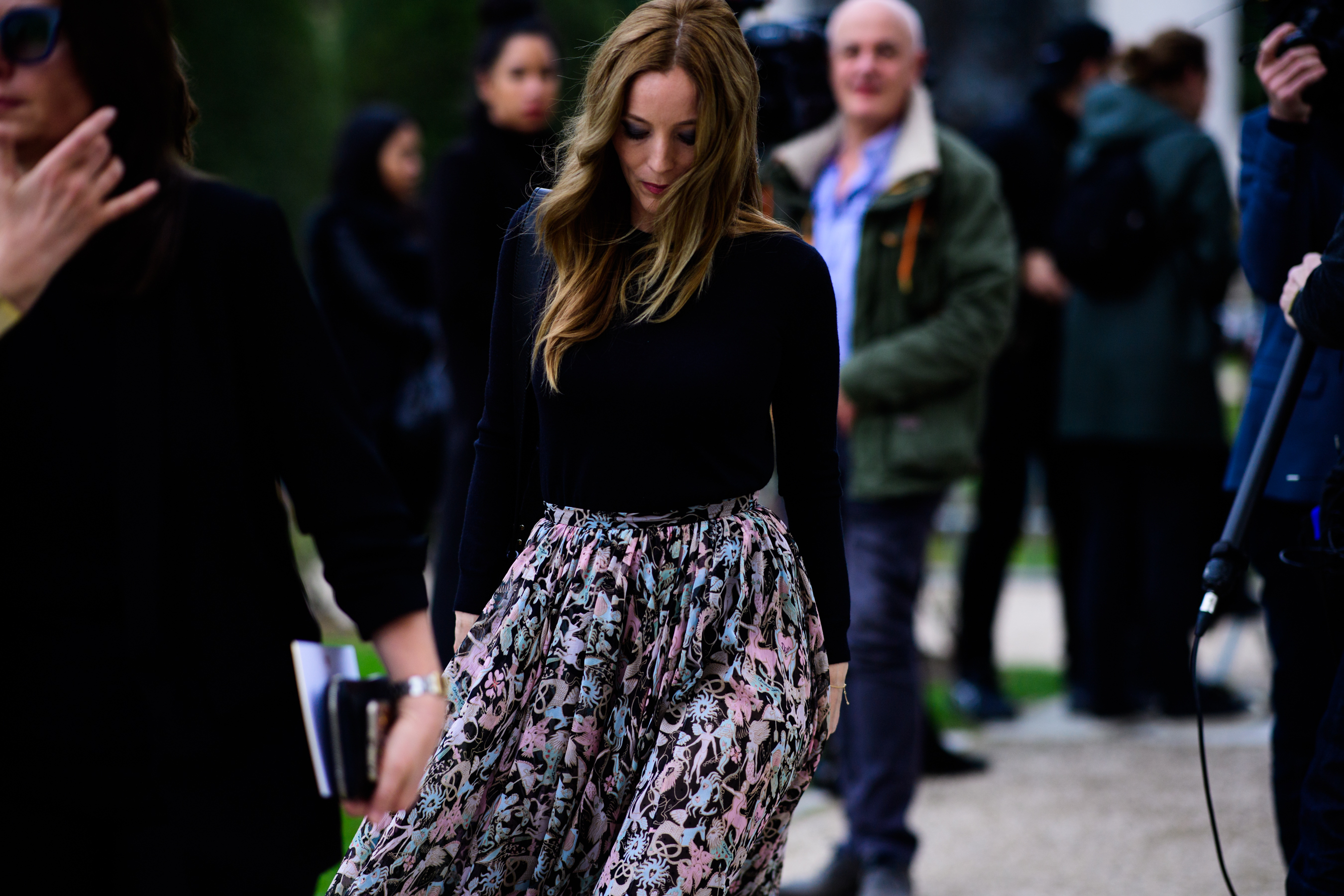 French actress wearing skirt