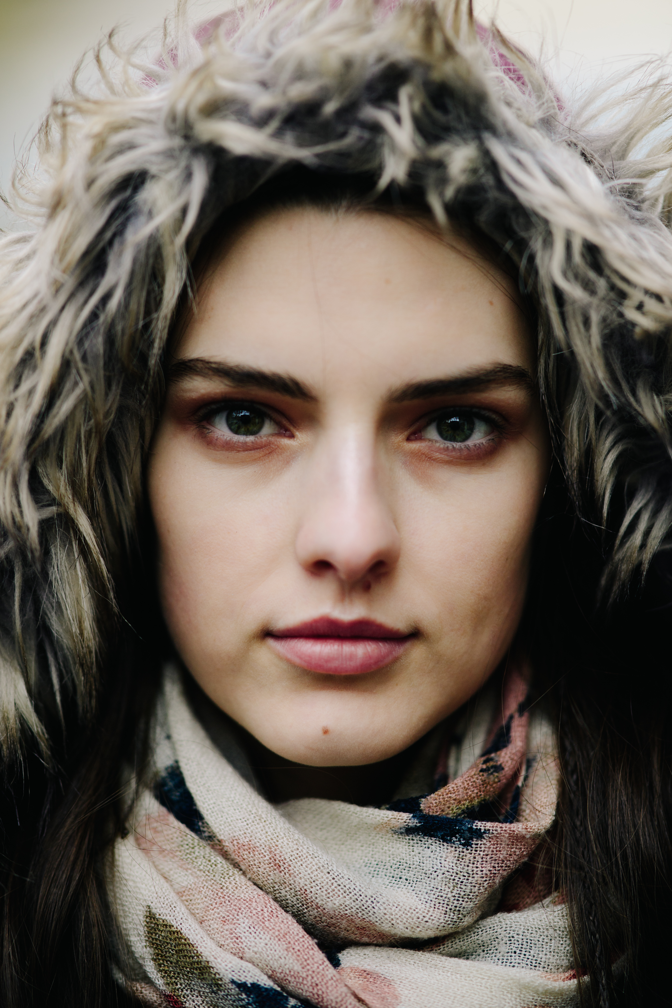 Portrait of a model after Céline