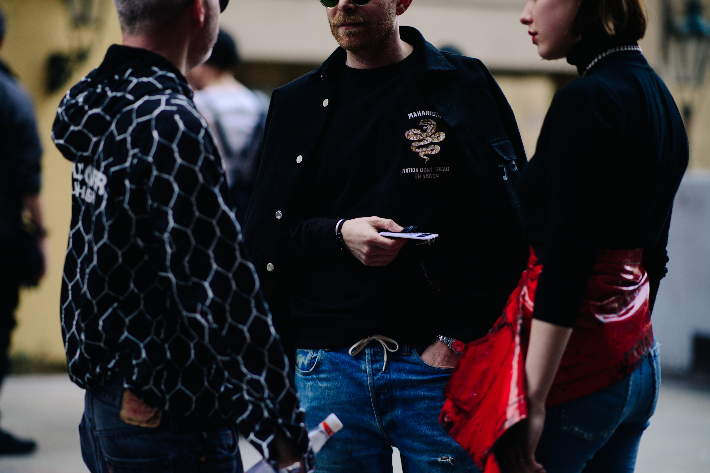 Man wearing Undercover bomber