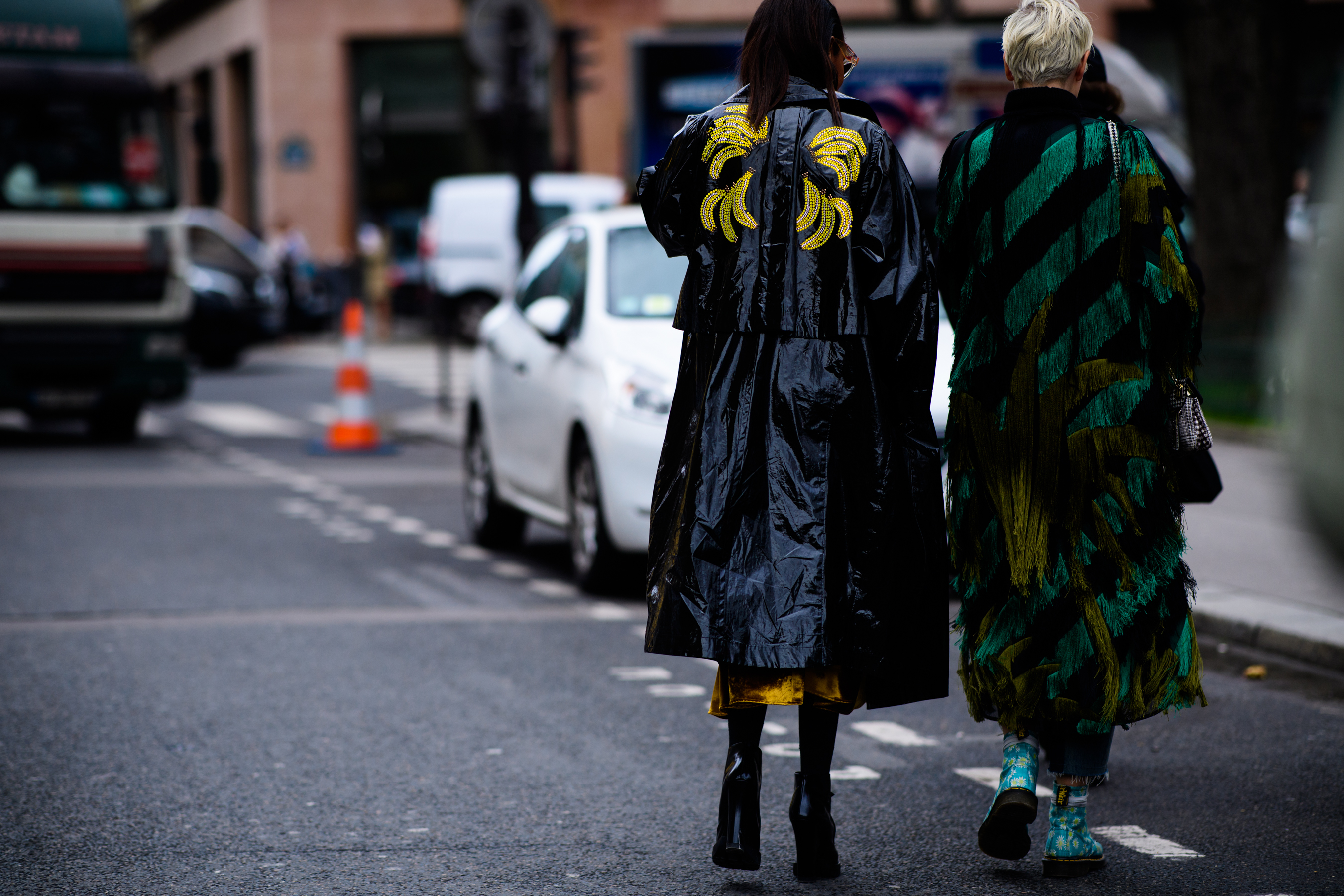 Two women after Chanel show