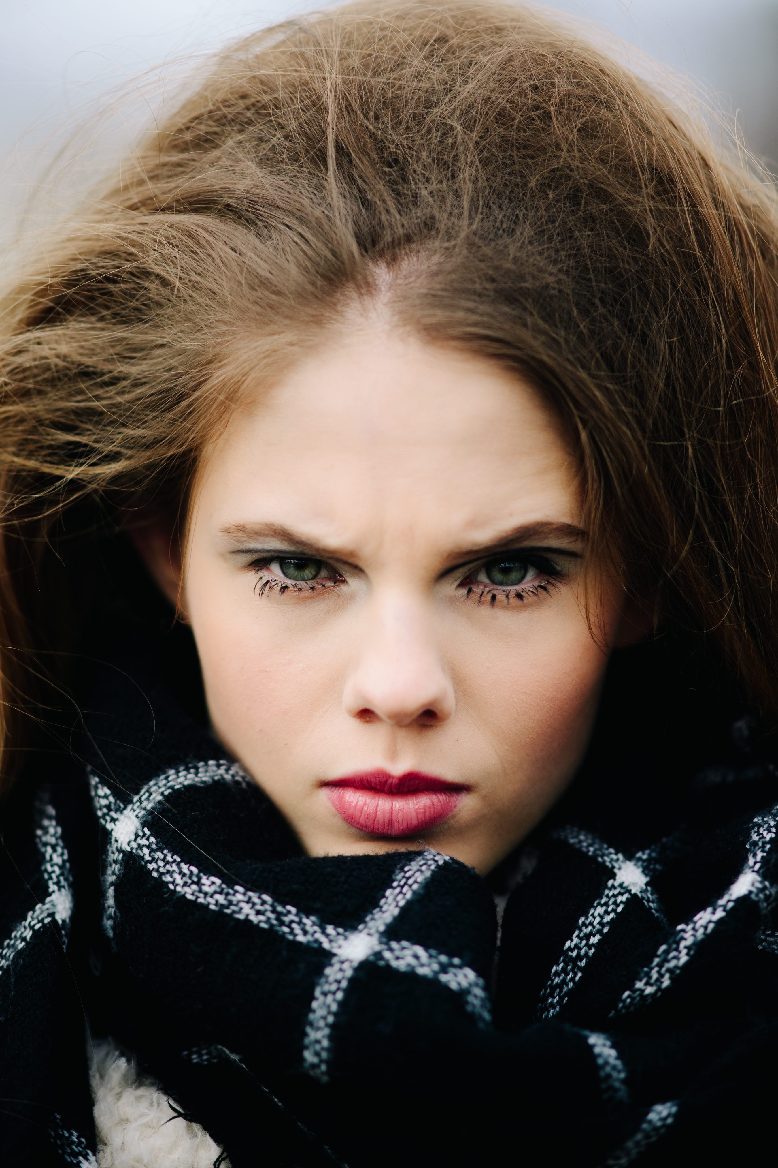 Portrait of a model after Chanel
