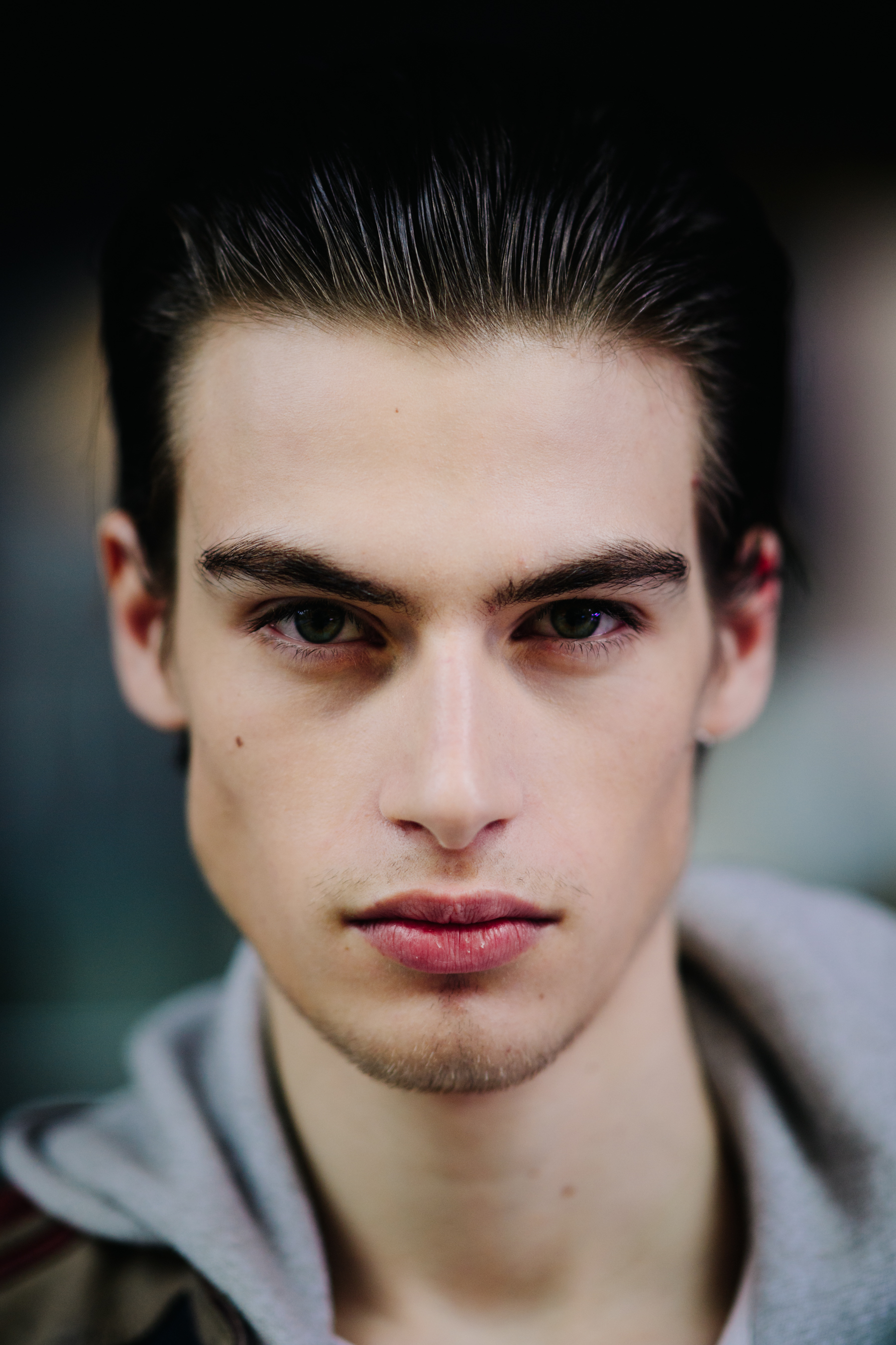 Portrait of a handsome male model
