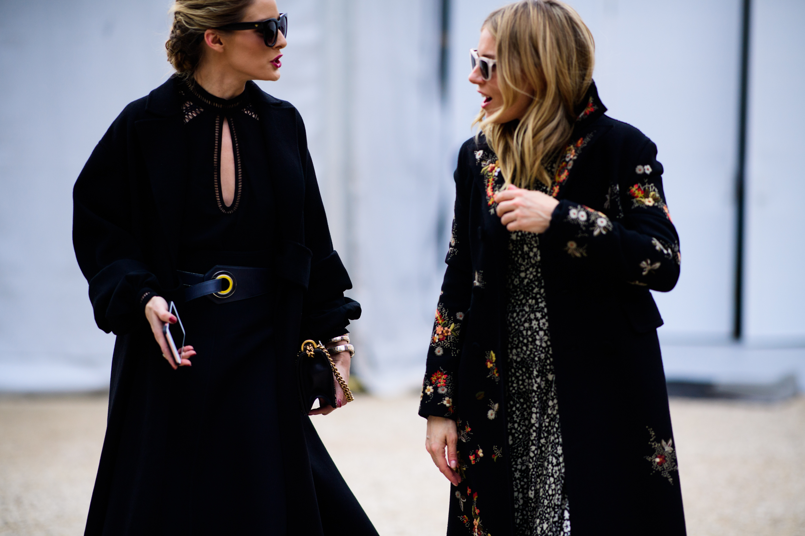 Blogger with an actress after Dior