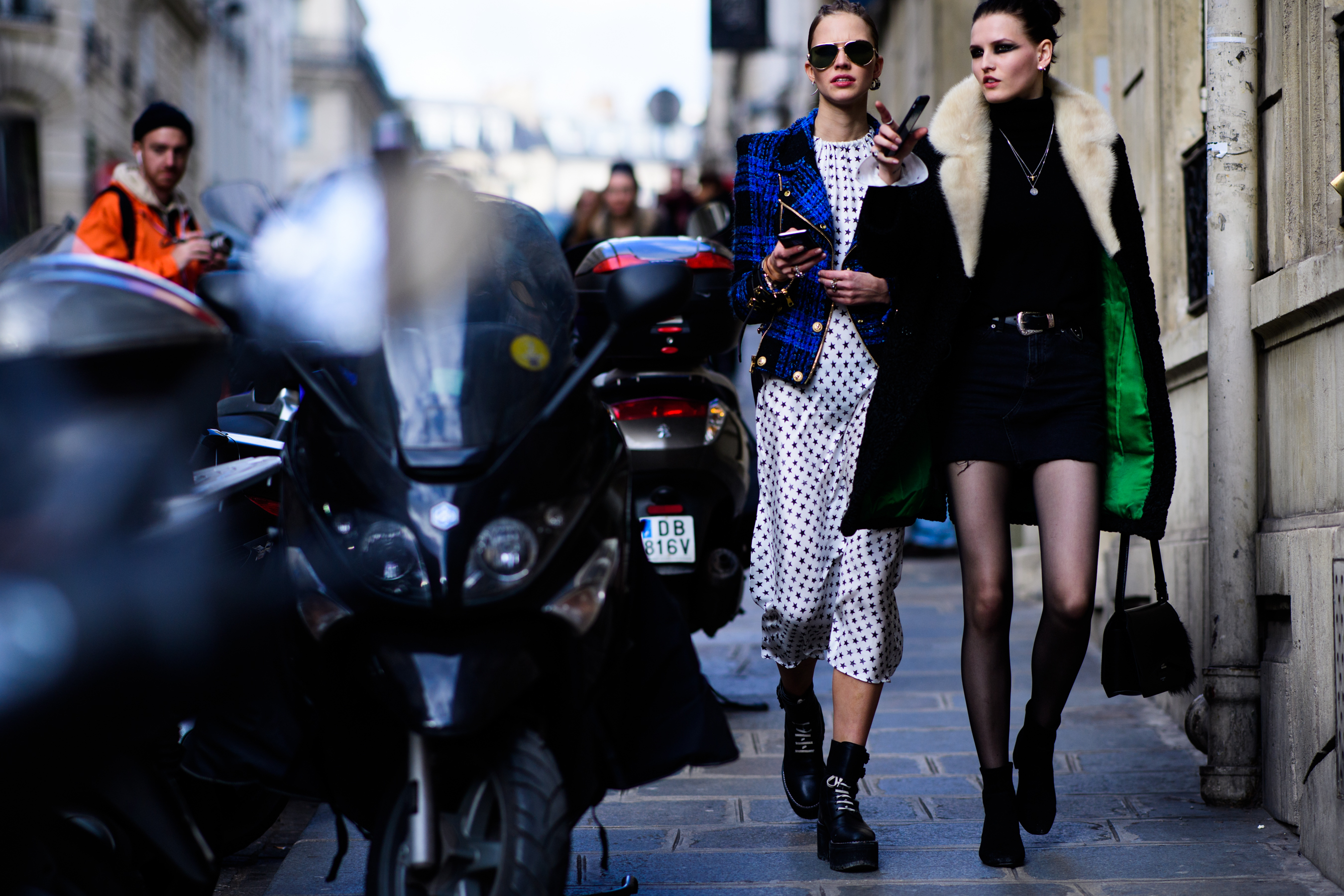 Two models after Balmain
