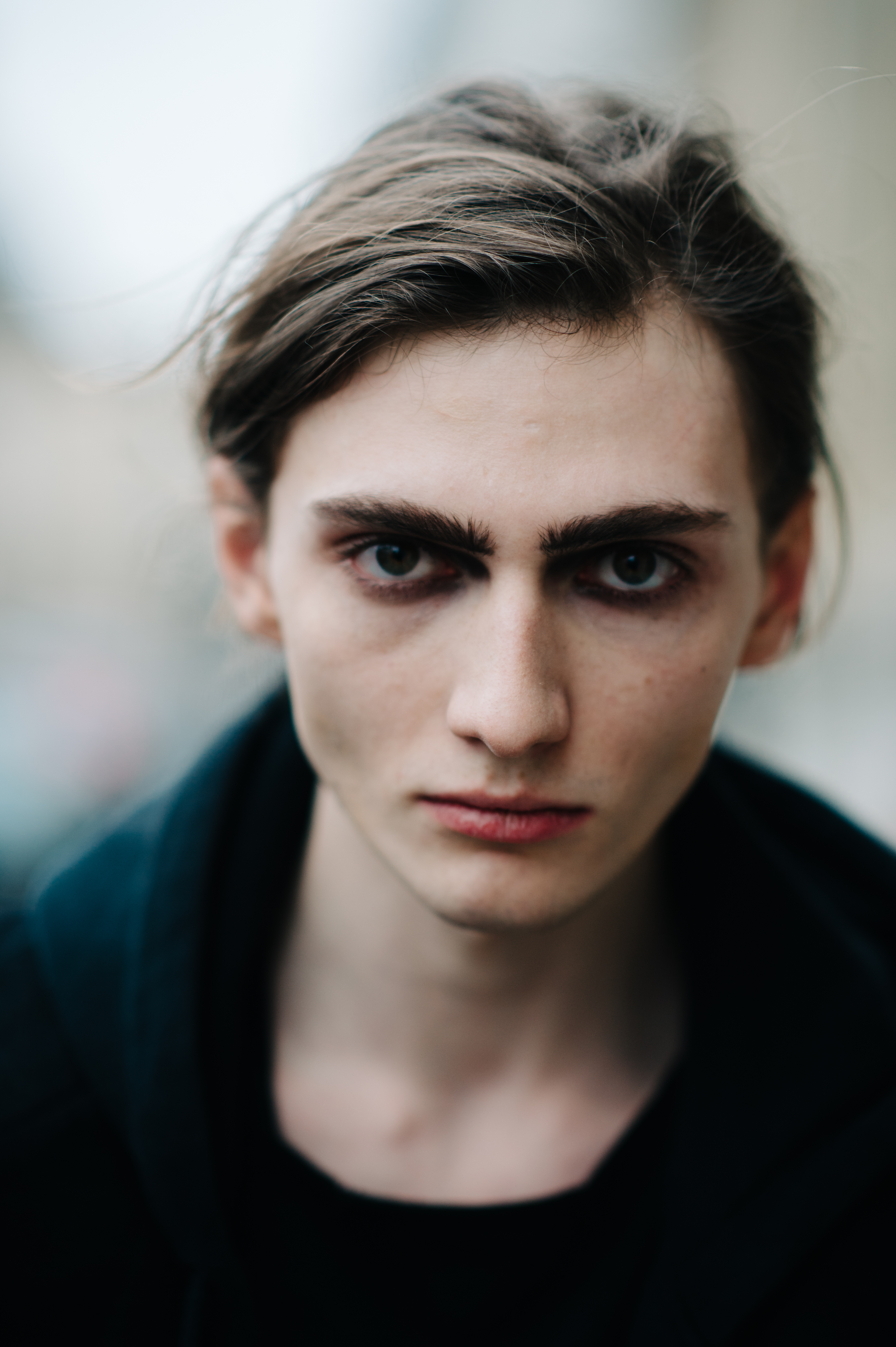 Portrait of a male model
