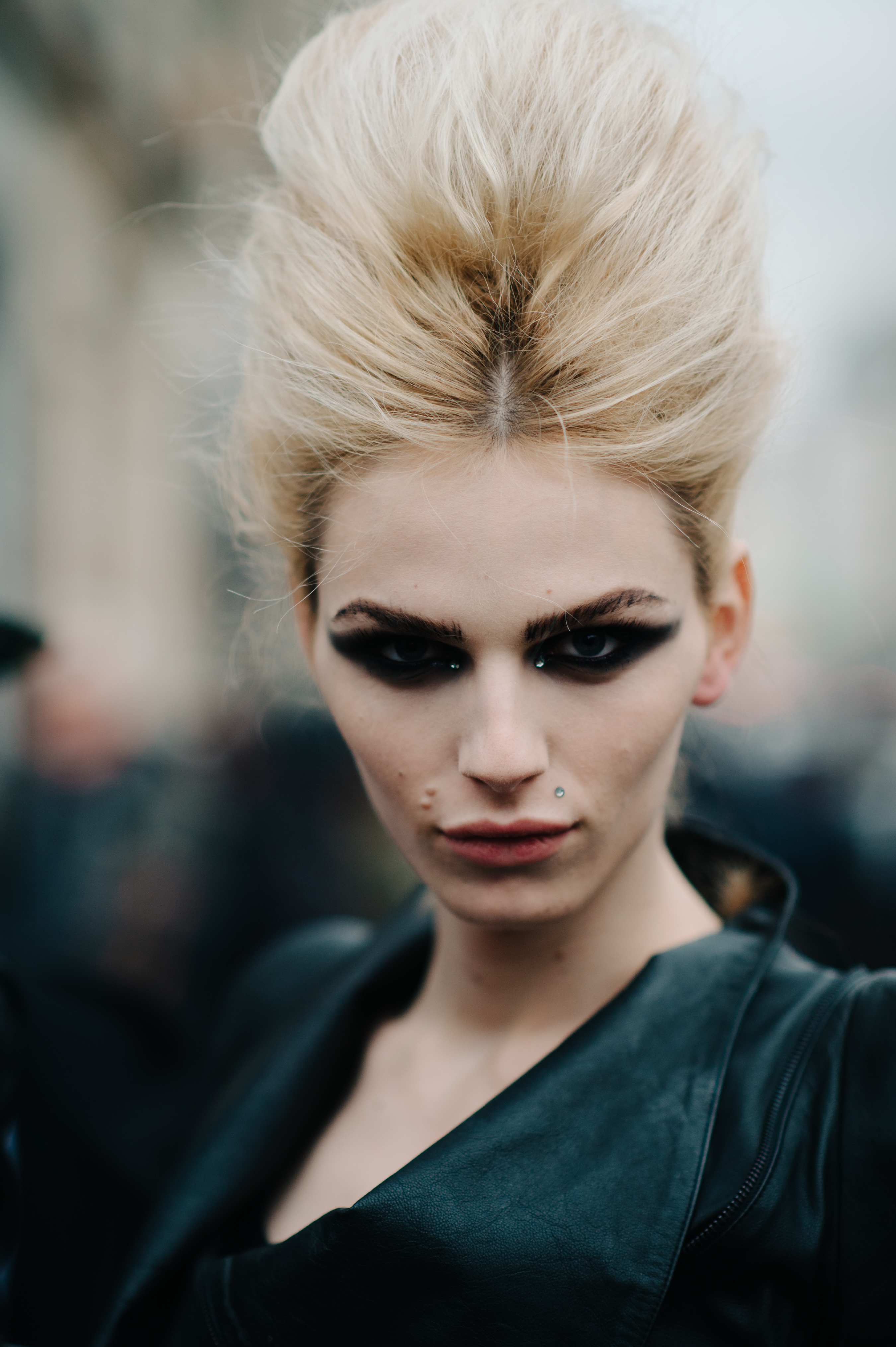 Portrait of a beautiful transgender model