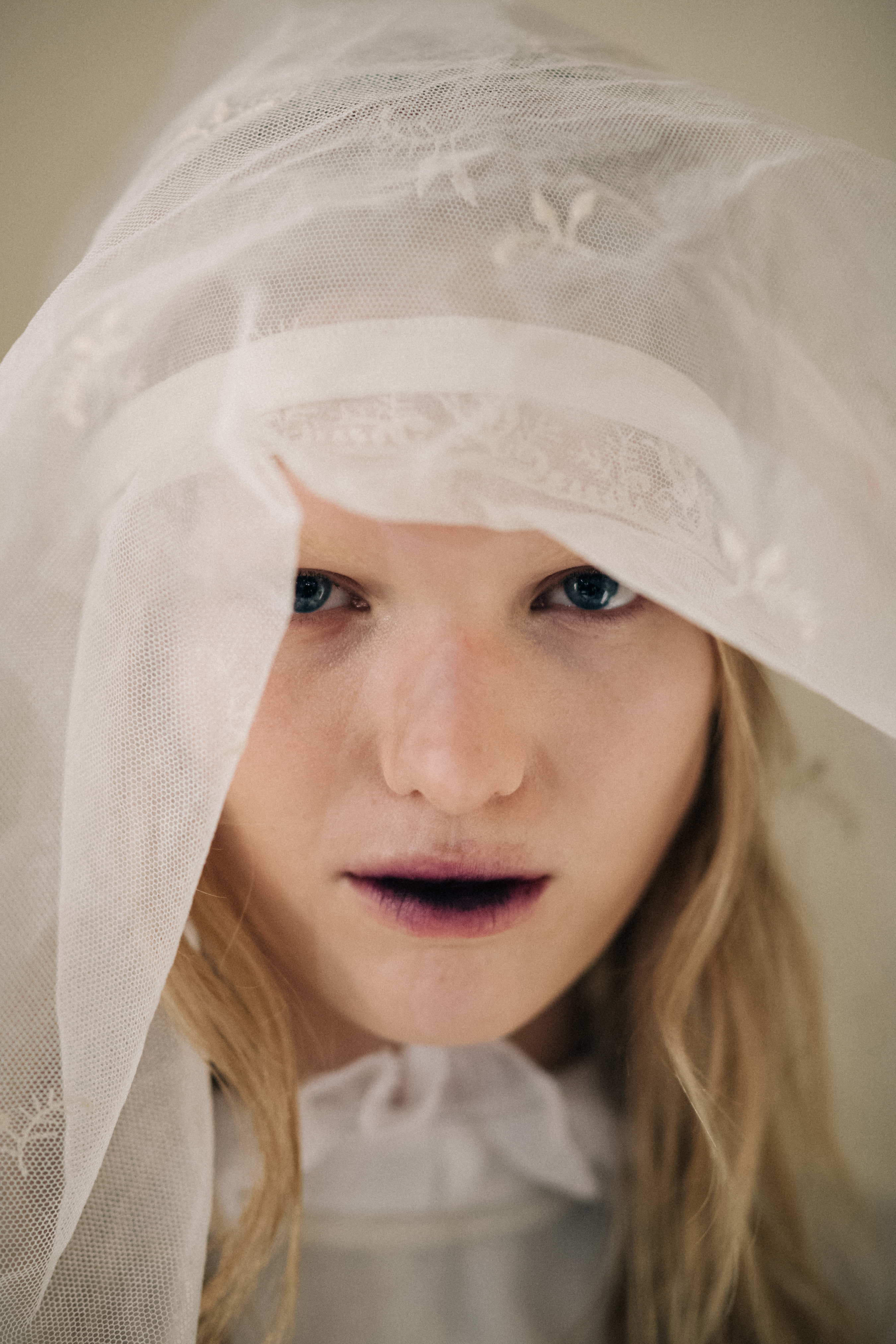 Portrait of a model Jess Picton Warlow
