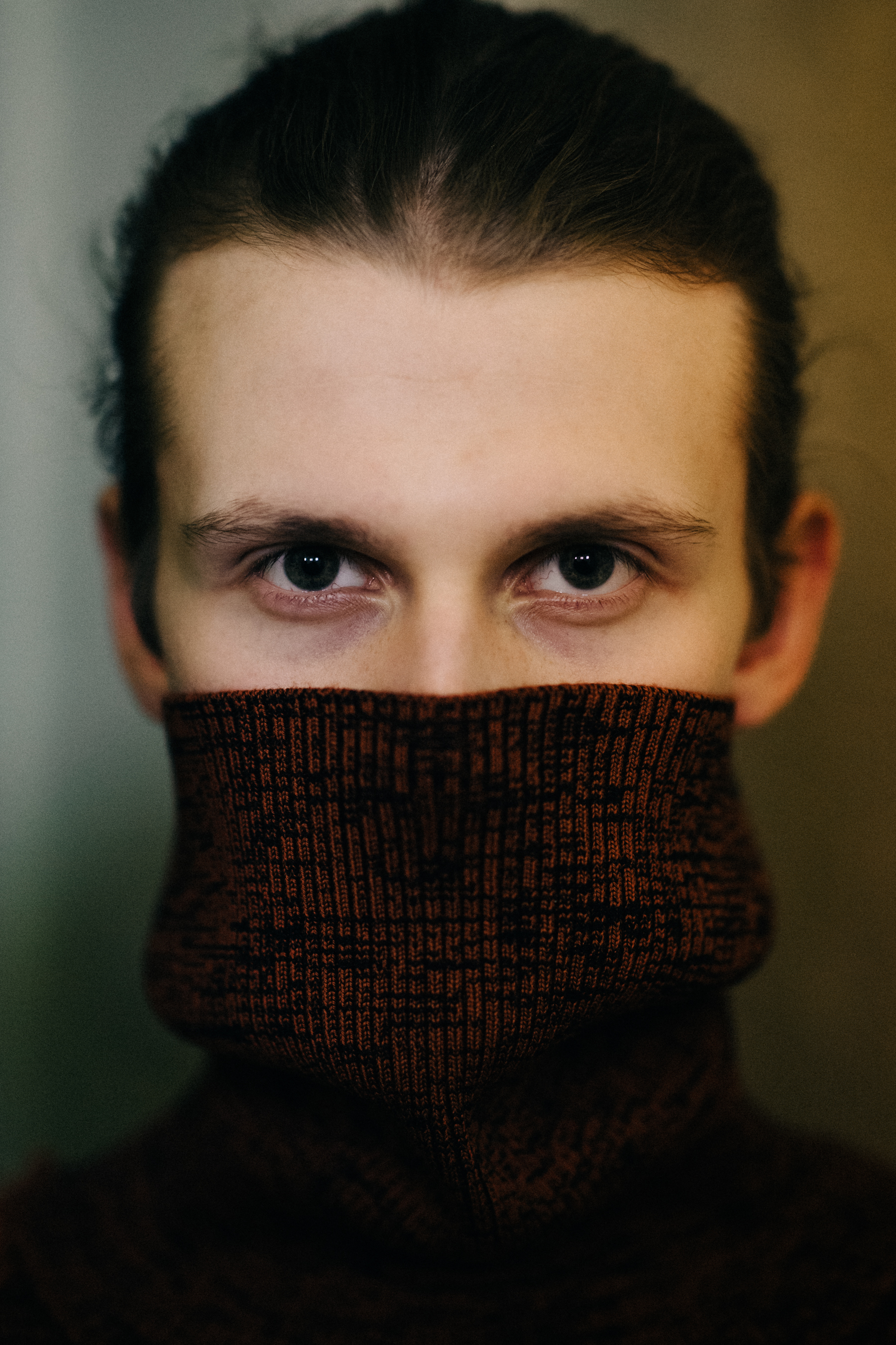 Portrait of a Ukrainian male model