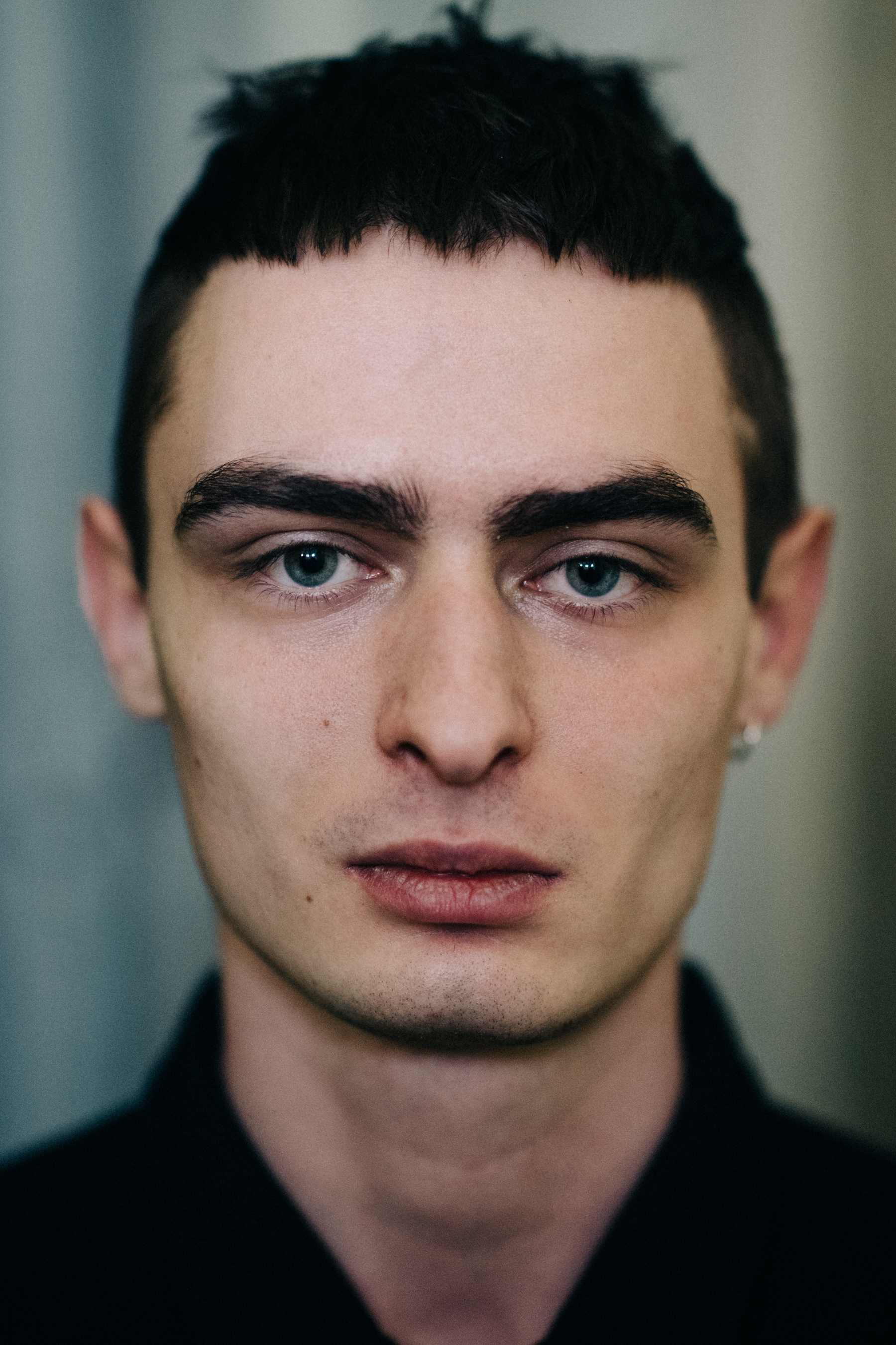 Portrait of a Ukrainian male model