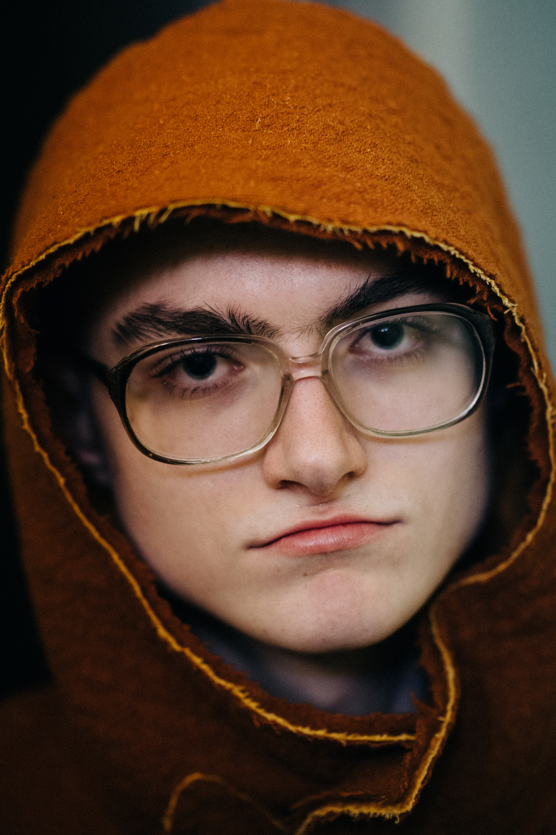 Portrait of a Ukrainian male model
