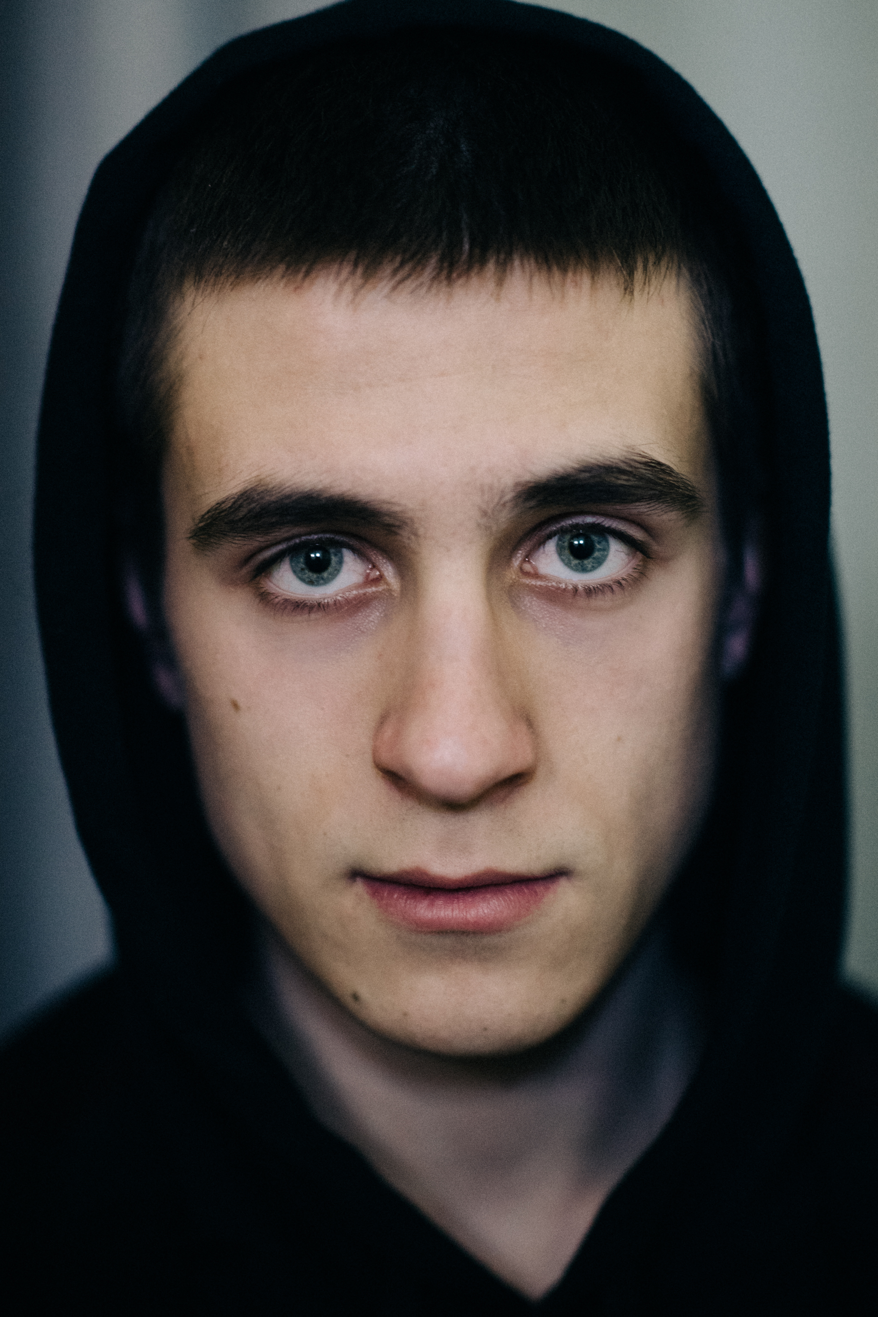 Portrait of a Ukrainian male model